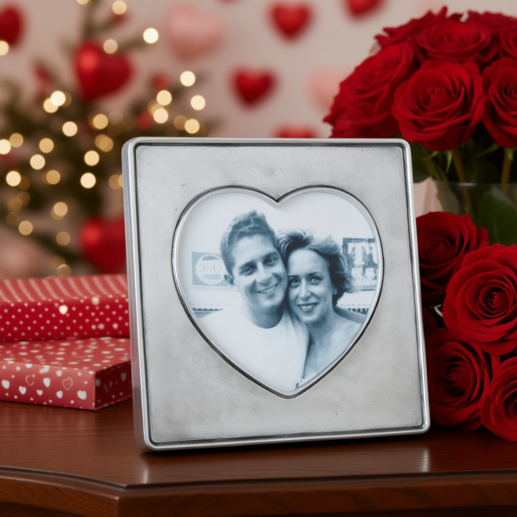 Heart in Square Frame