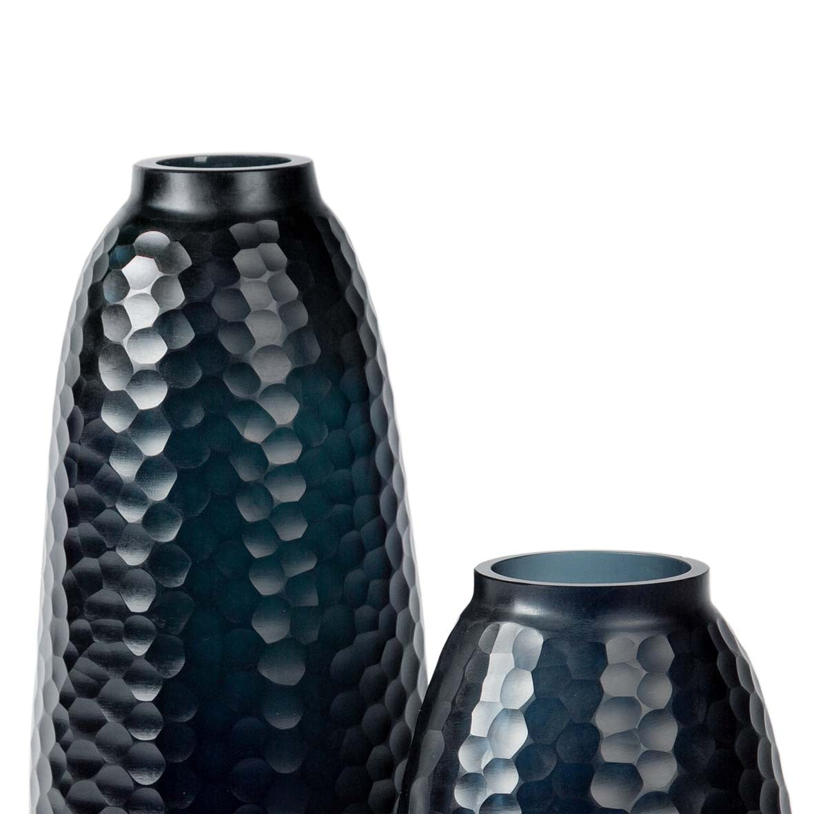 Quilotta Vase - Dark Indigo