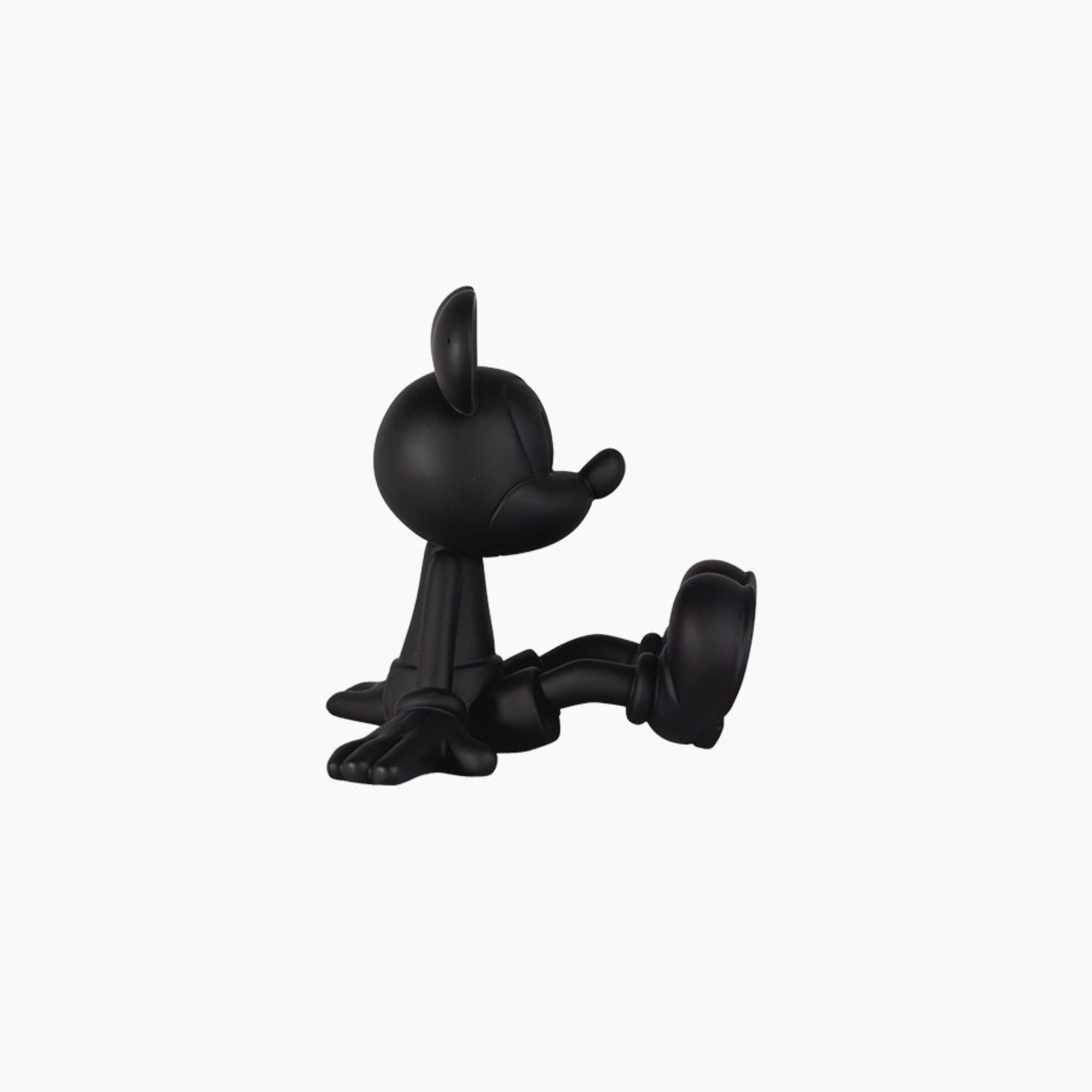 Sitting Mickey by Marcel Wanders in Matte Black