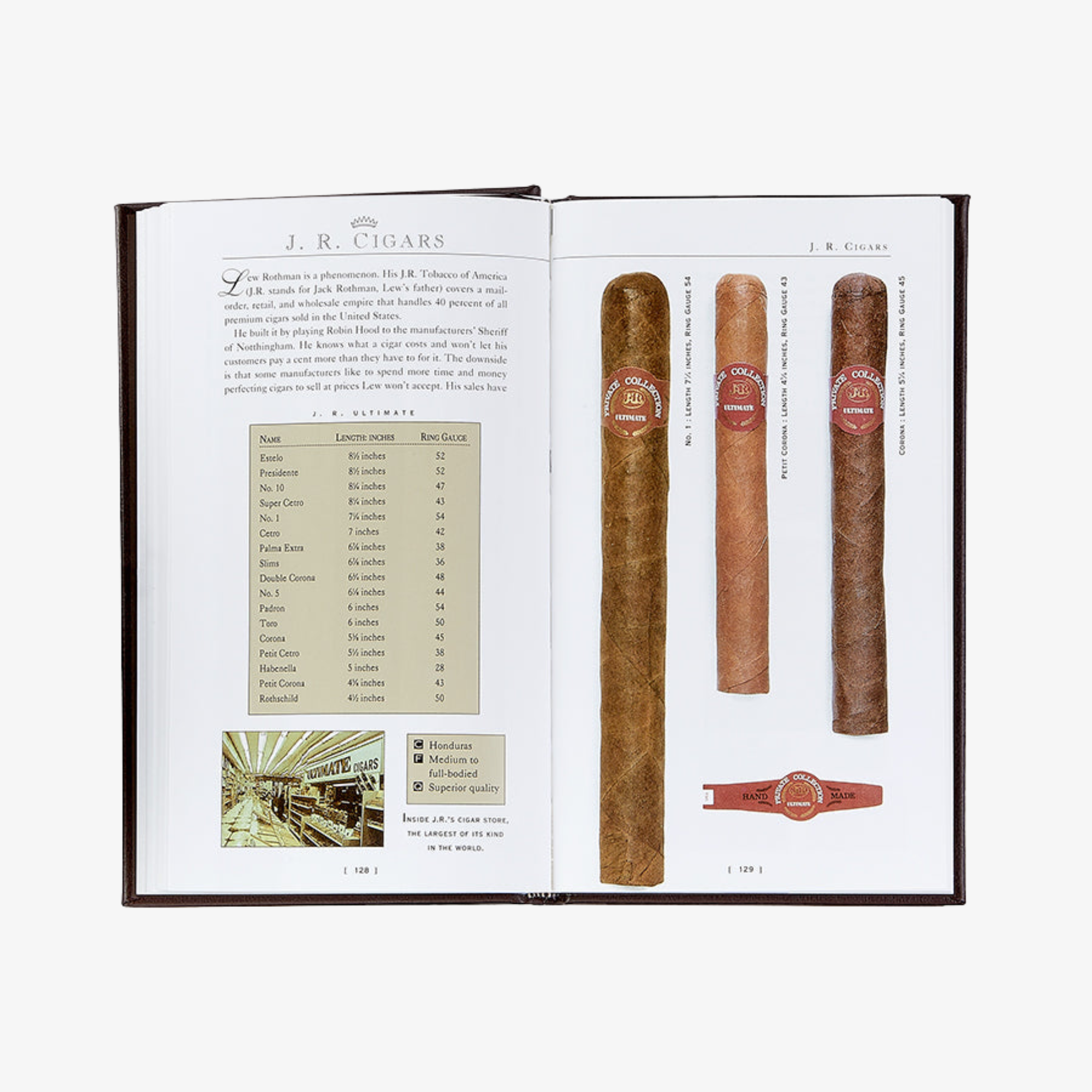 The Cigar Companion Brown Bonded Leather