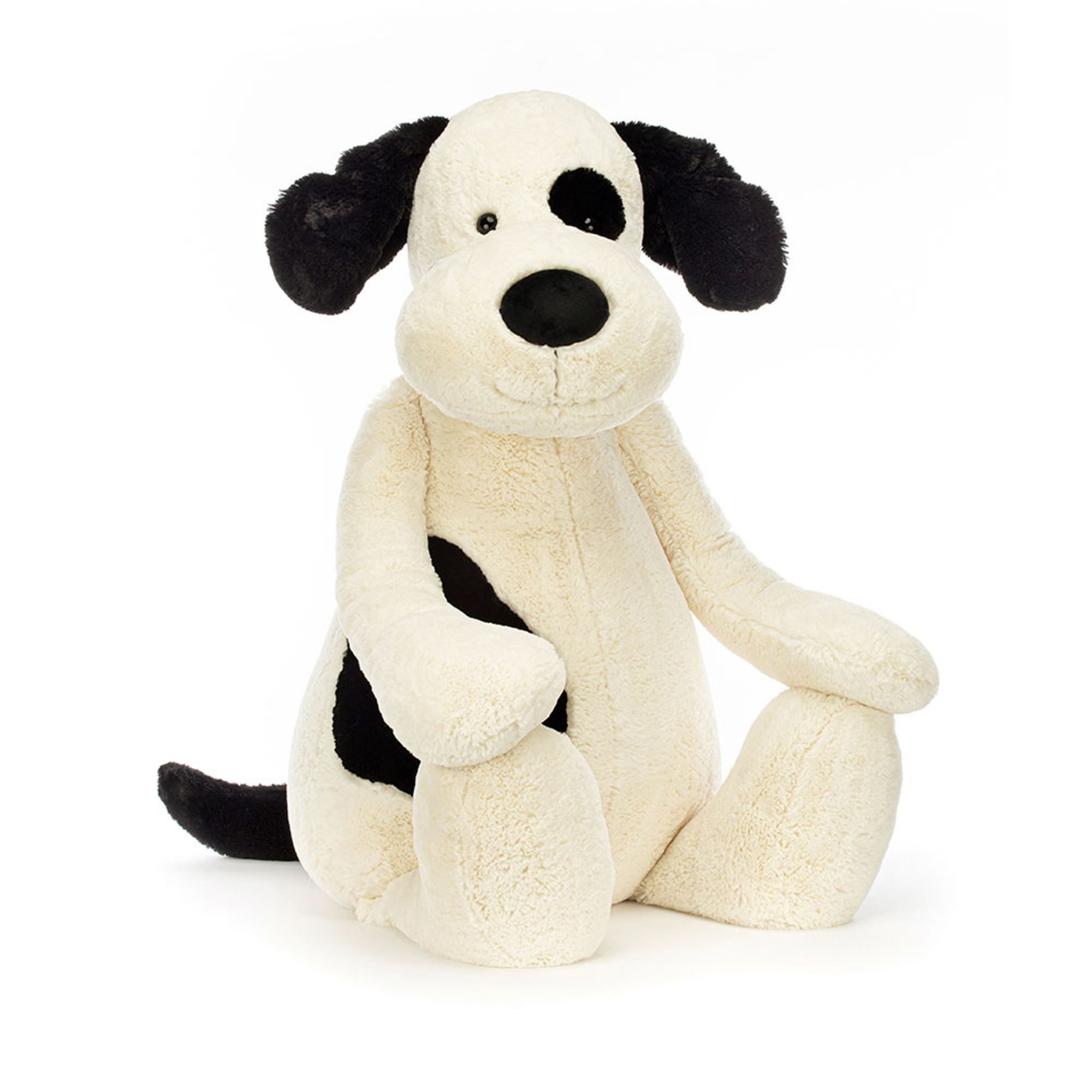 Bashful Black & Cream Puppy - Gigantic