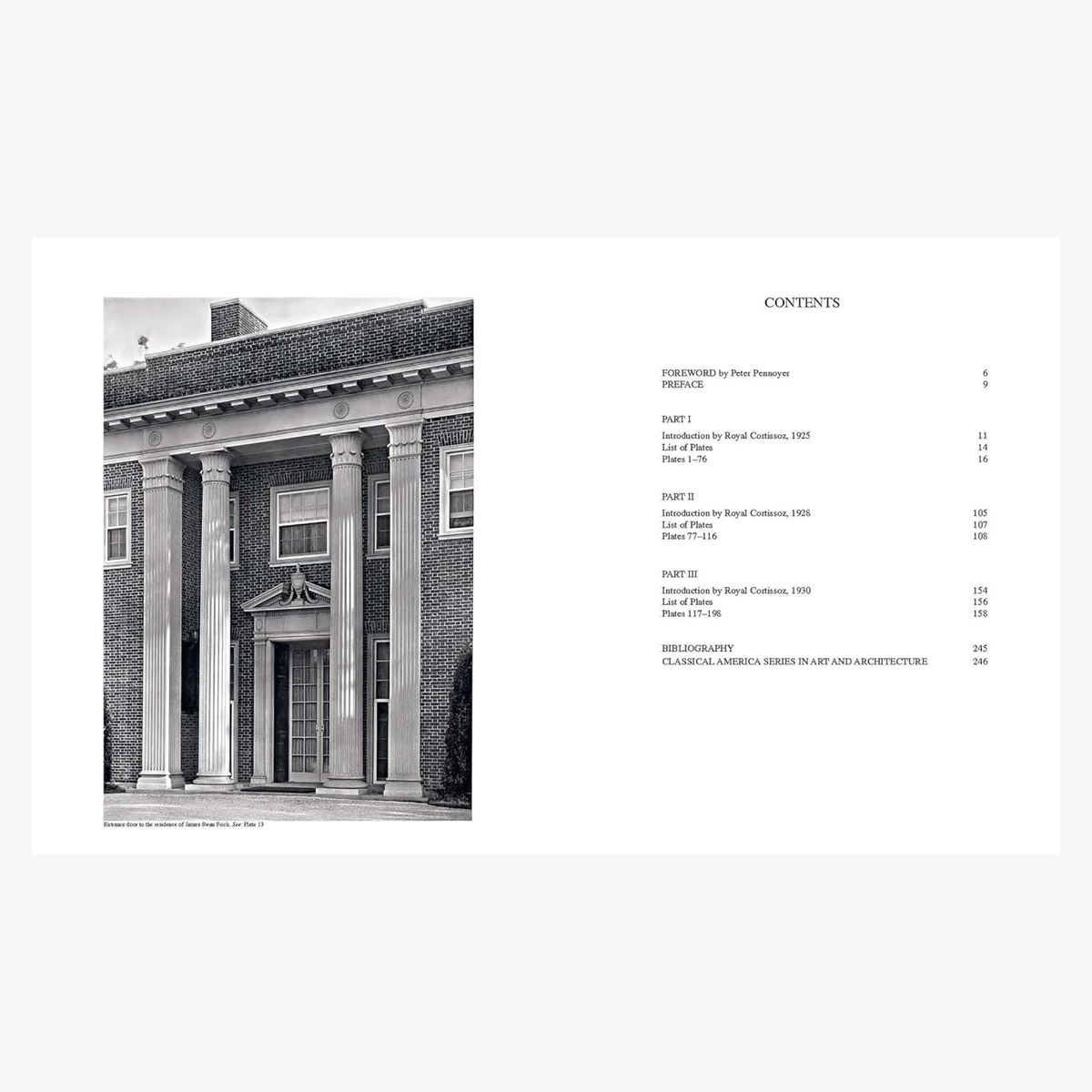 The Architecture of John Russell Pope: Selected Works: Houses