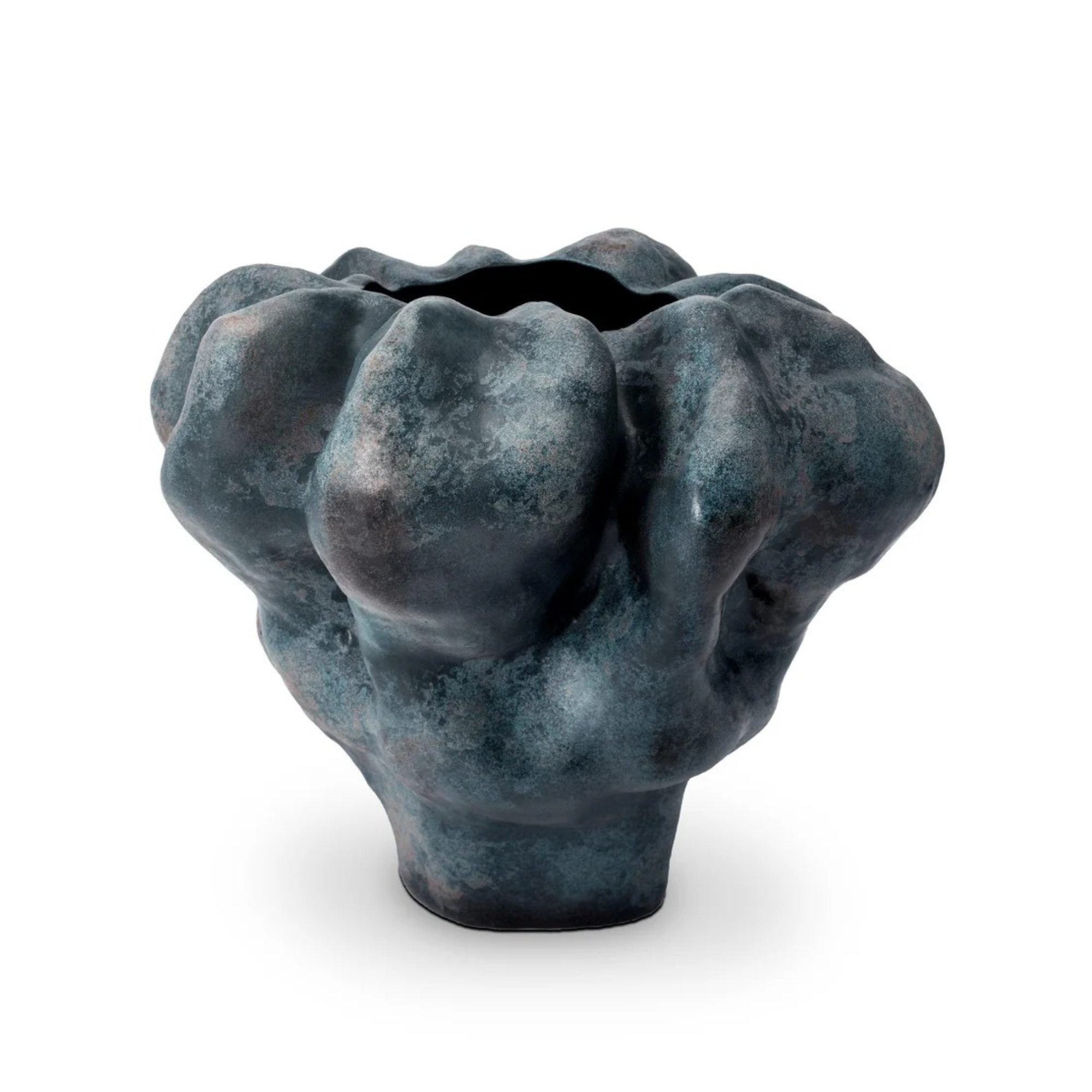 Timna Vase Aged Iron - Short