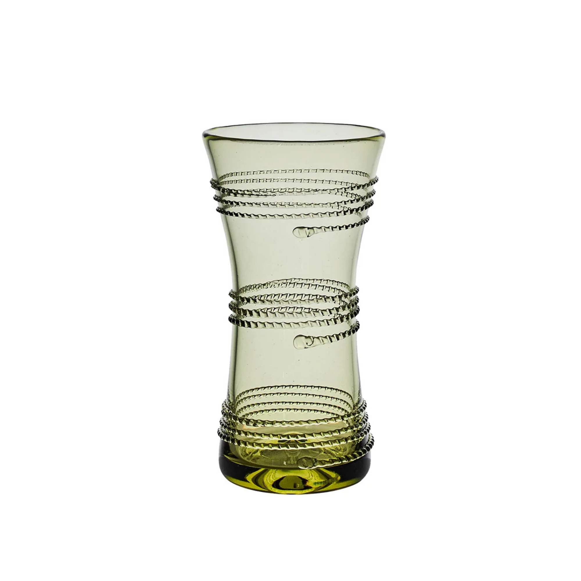 Ella Corset Vase in Green
