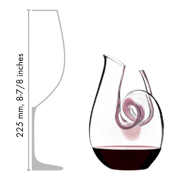 Curly Decanter in Pink - Mini