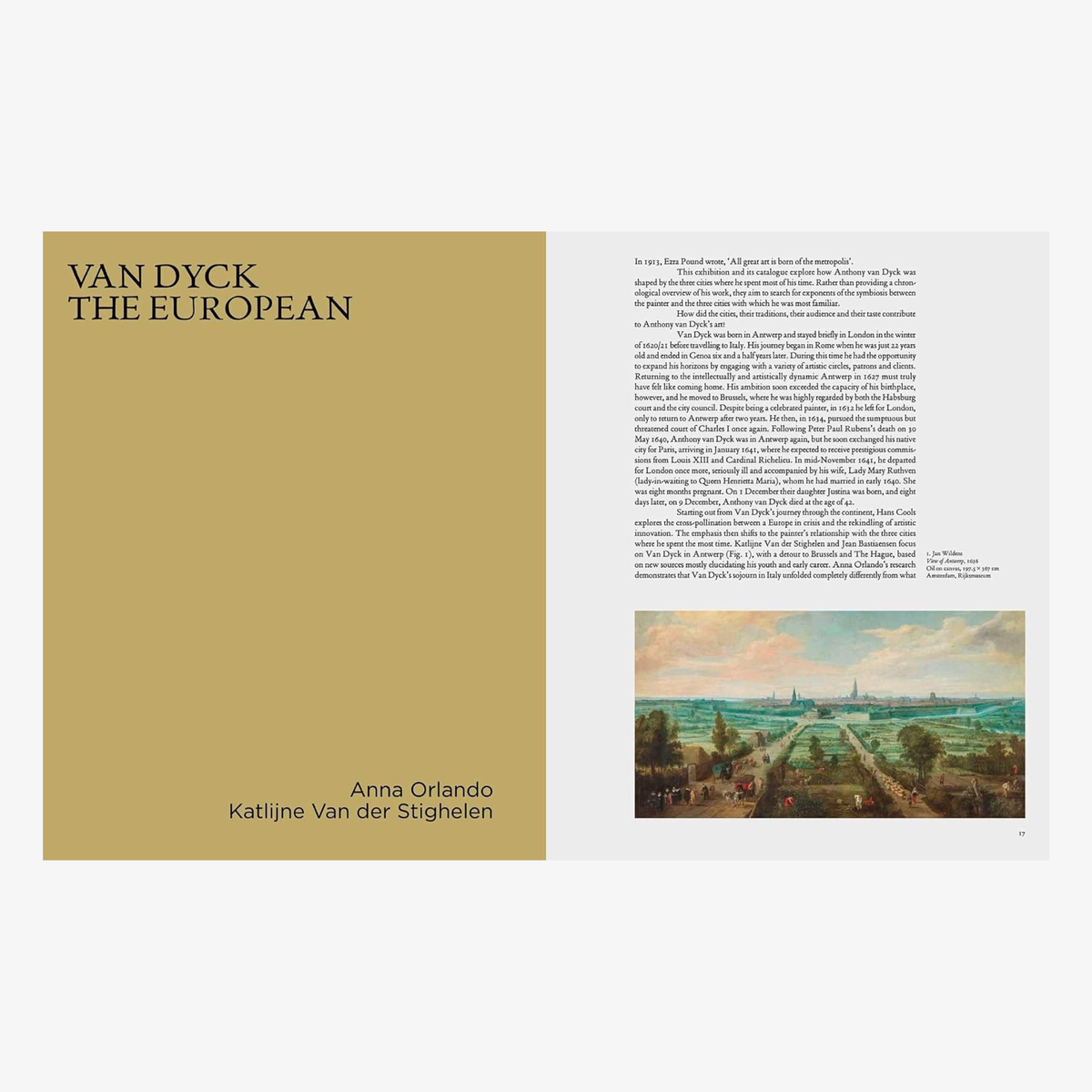 Van Dyck, the European: The Journey from Antwerp to Genova and London