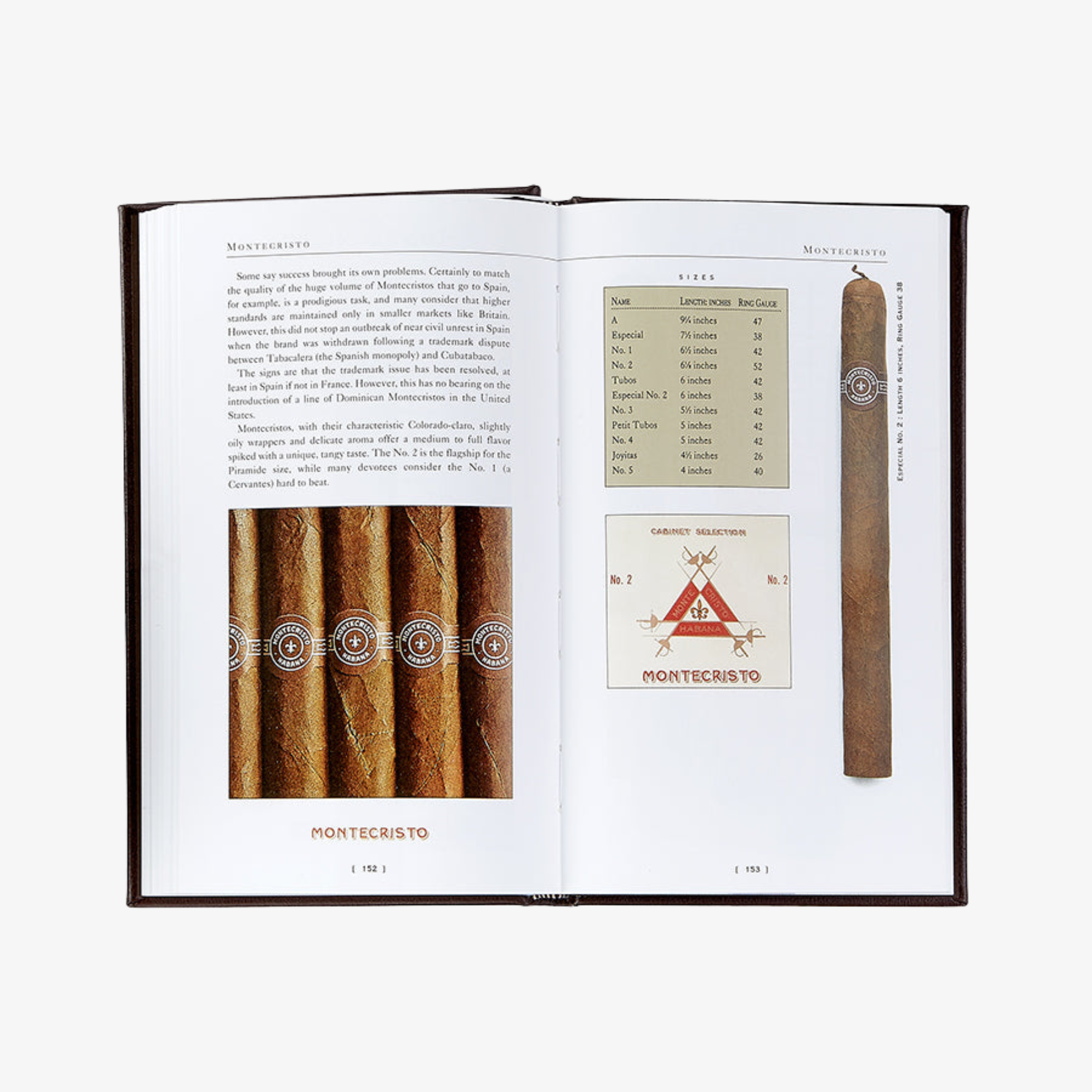 The Cigar Companion Brown Bonded Leather