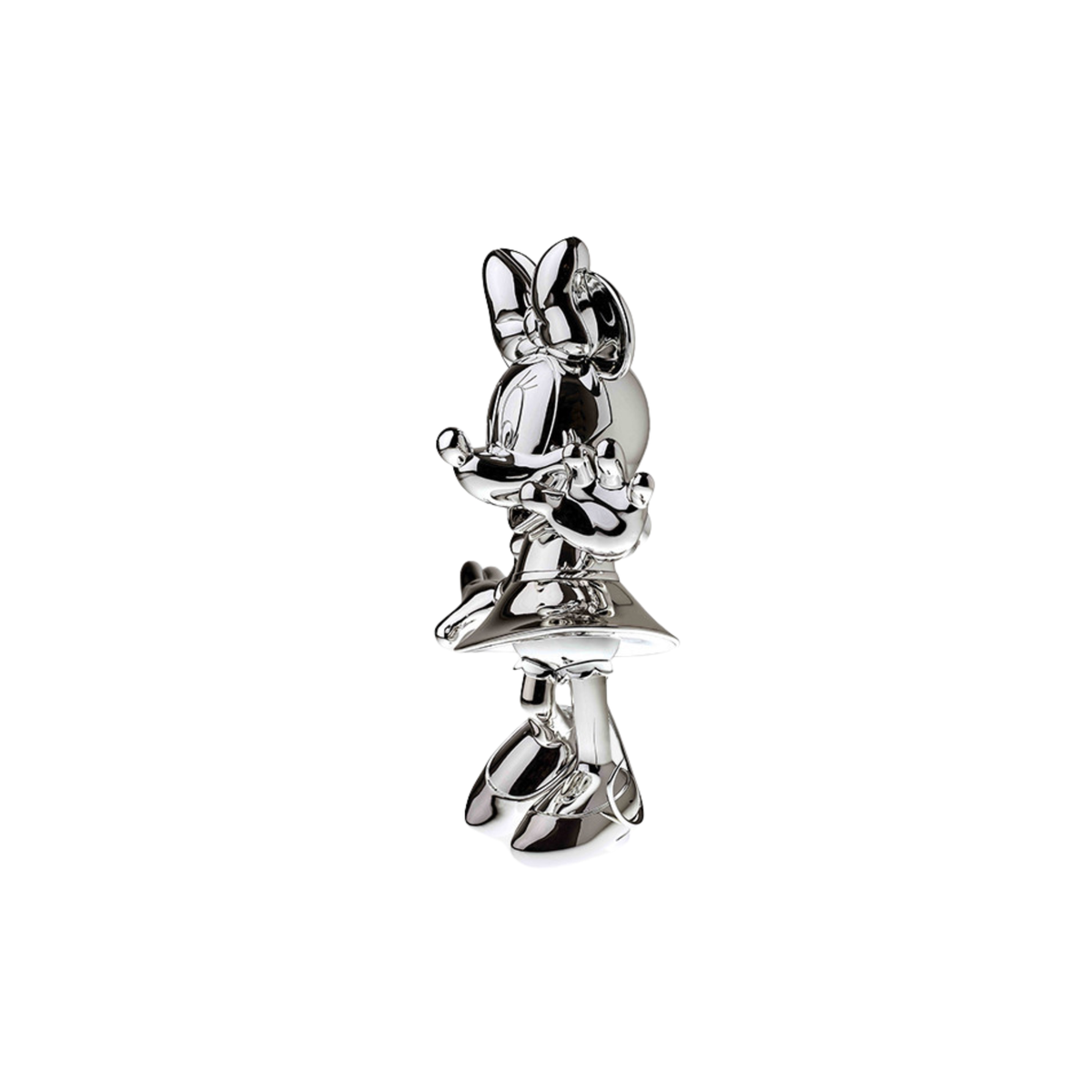 Minnie Welcome Chrome Silver - Small