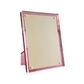 Lucite Frame with Pink Back