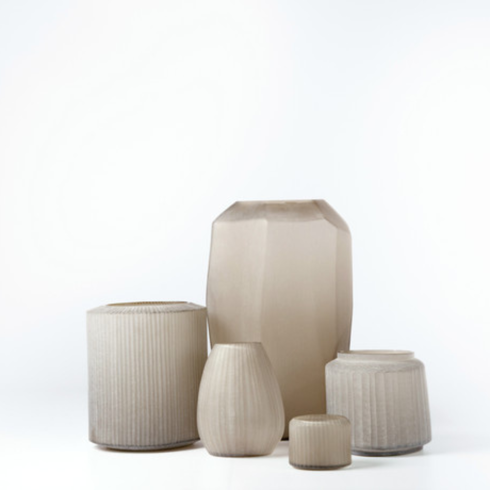 Otavalo Vase - Smokegrey