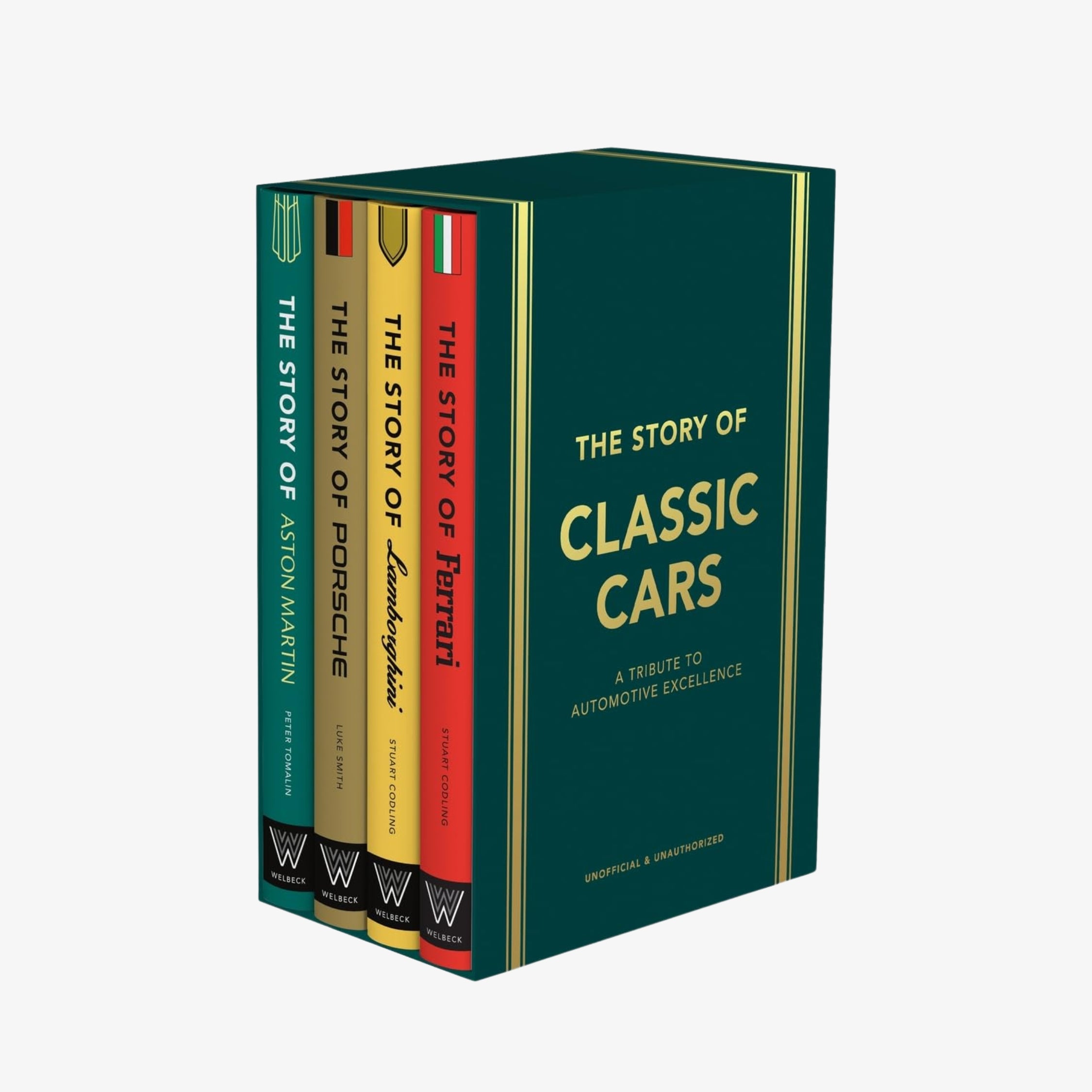 The Story of Classic Cars Gift Set: A Tribute to Four Automotive Icons