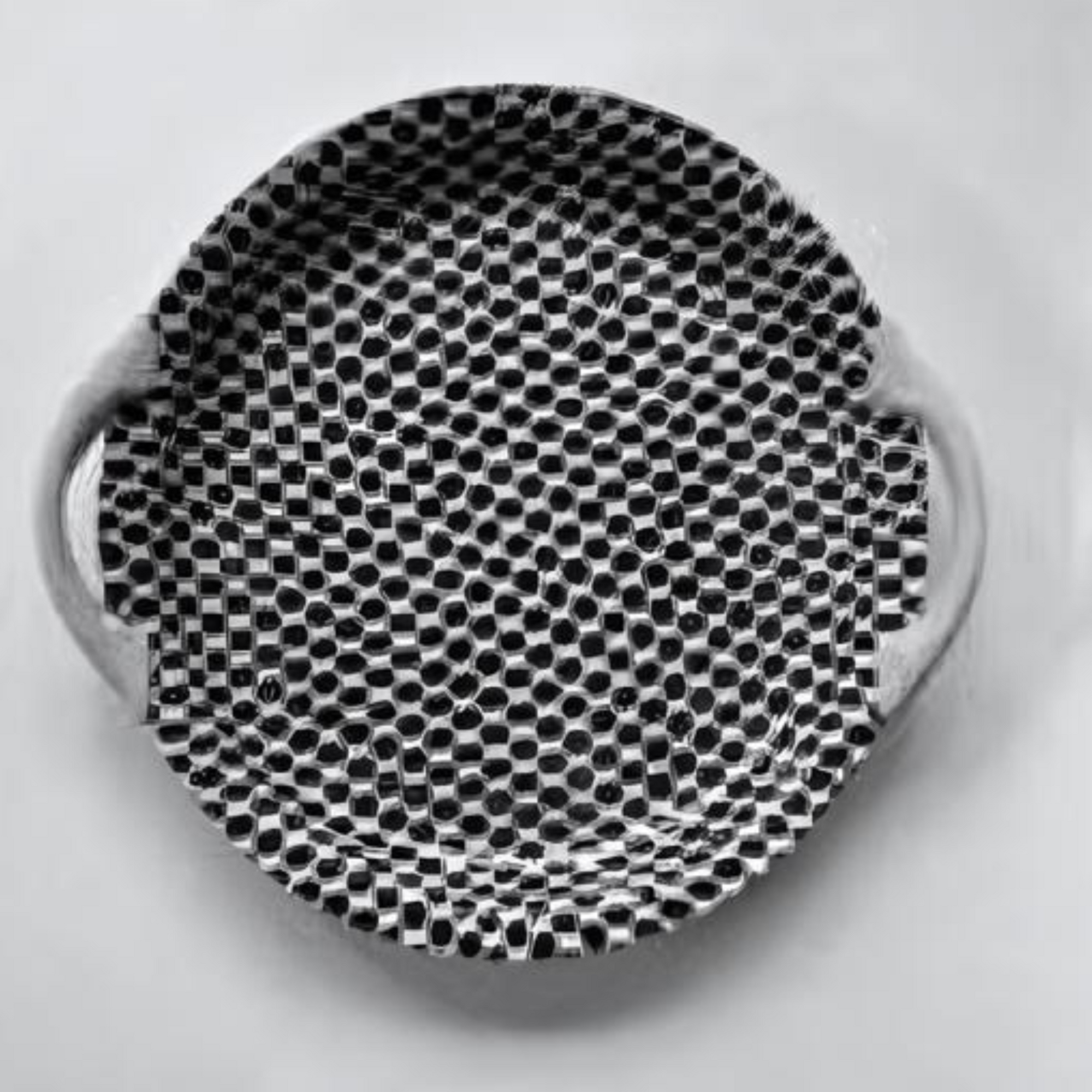 Round Platter With Handles