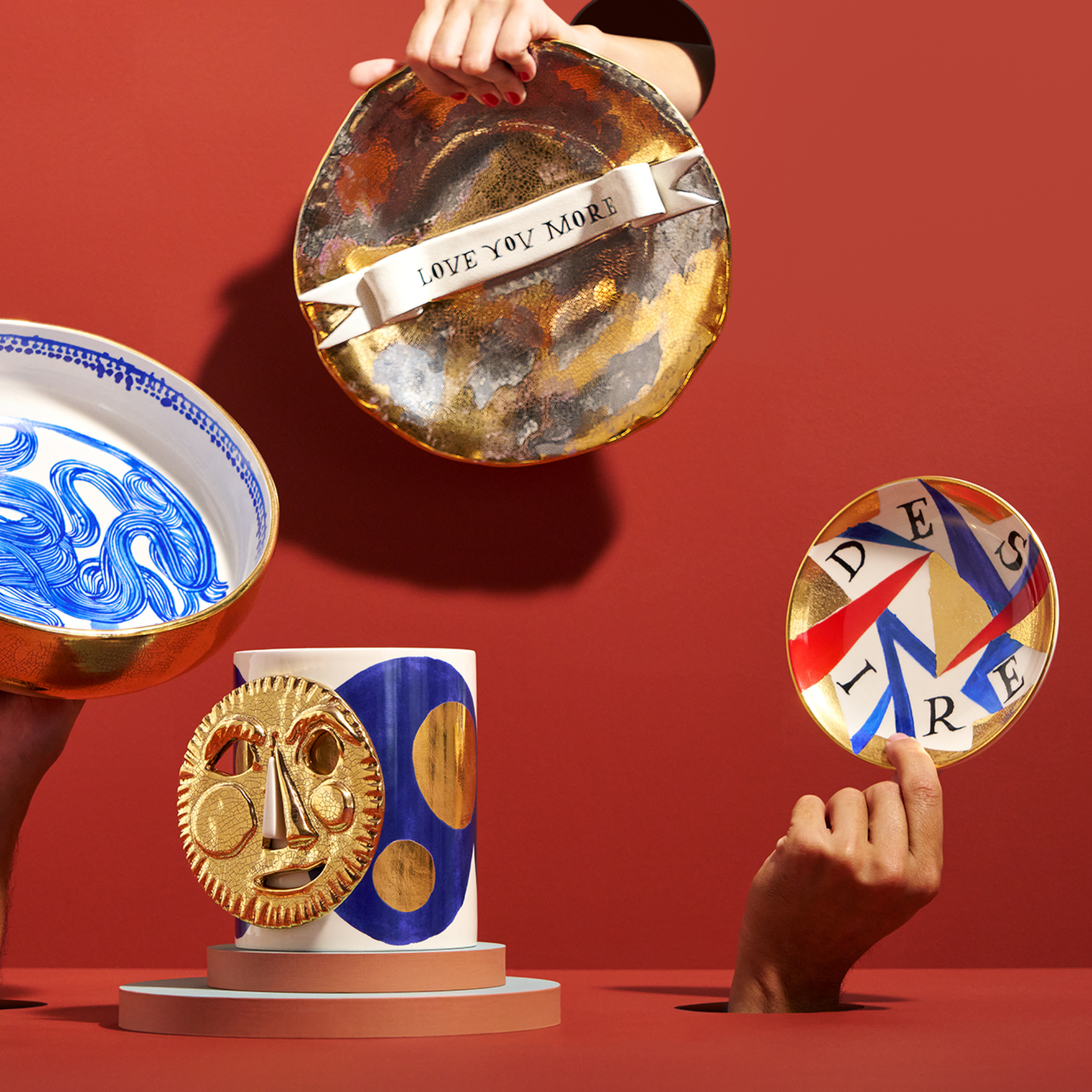 Ruan Hoffmann Veti-Vert Candle 3-Wicks