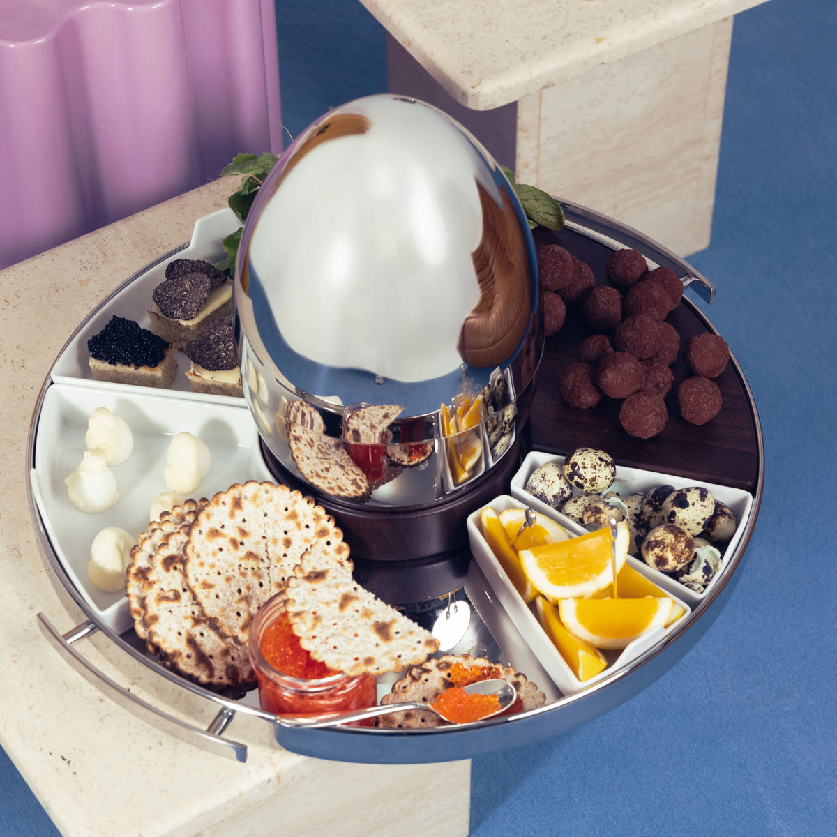 Stainless Steel Mood Party Tray