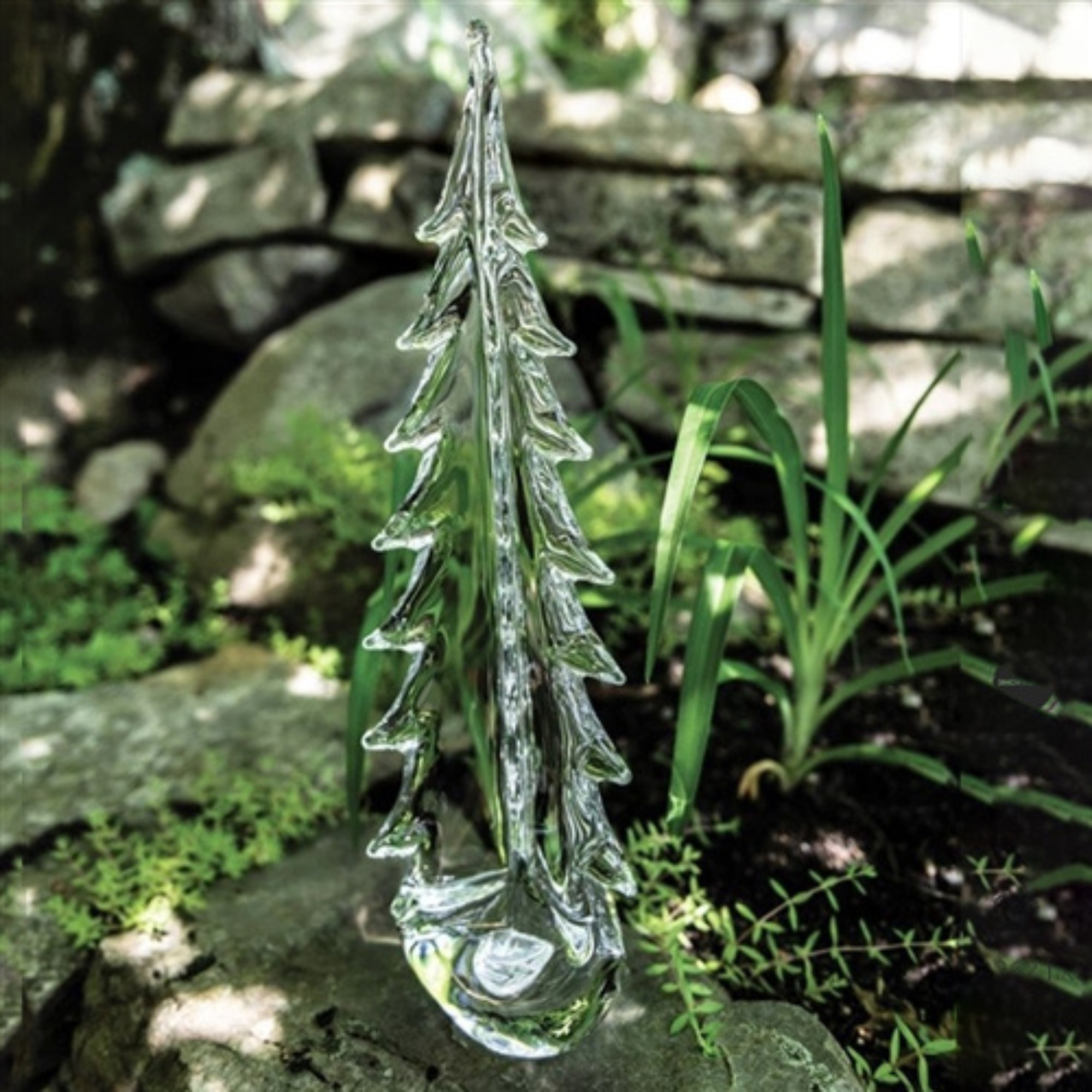 #Size_26 in | Vermont Evergreen Glass Tree