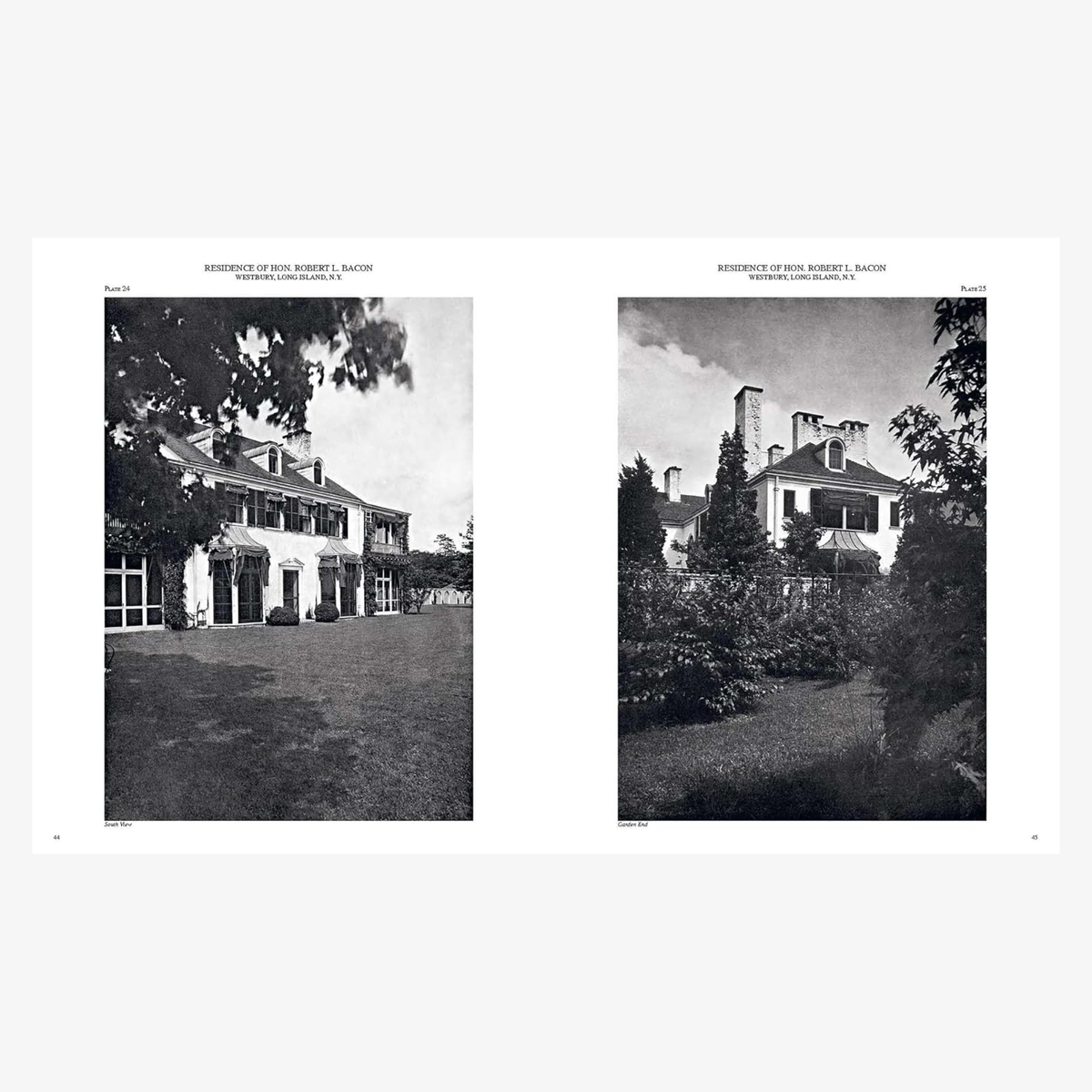 The Architecture of John Russell Pope: Selected Works: Houses