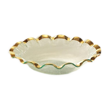 Ruffle Large Salad Bowl