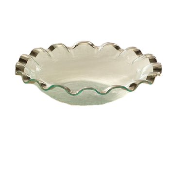 Ruffle Large Salad Bowl