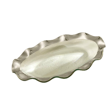 Large Ruffle Oval Platter