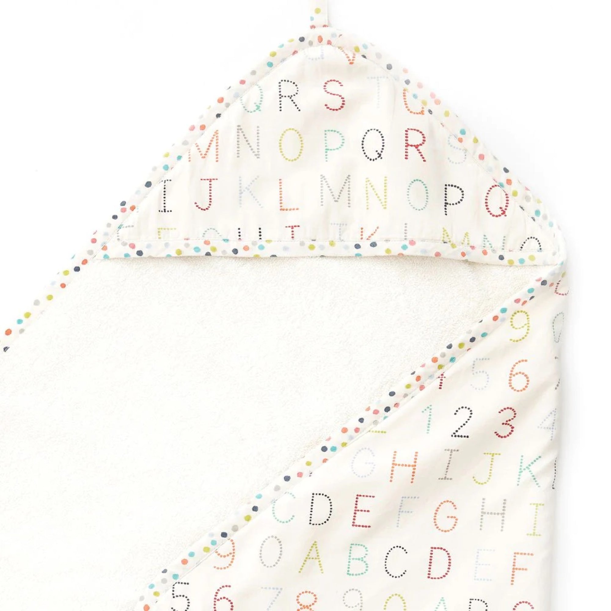 Alphabet Hooded Towel