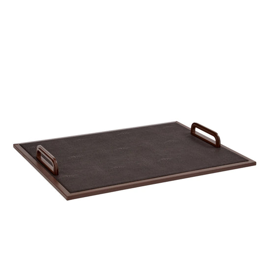 Sophie Paterson Collection: Anthracite Faux Shagreen Tray
