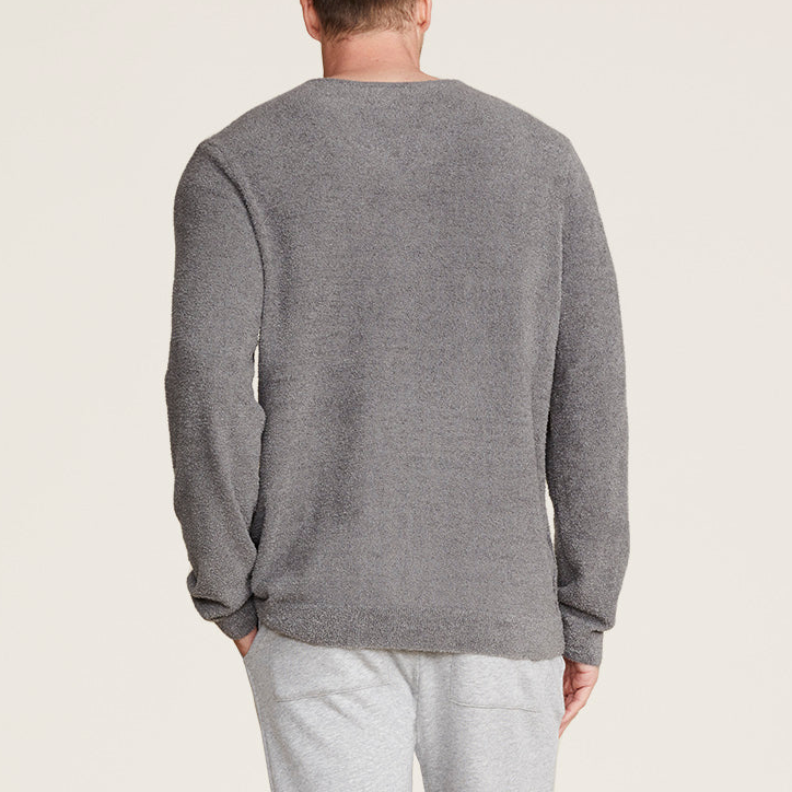 CozyChic Lite Men's Relaxed V-Neck Pullover