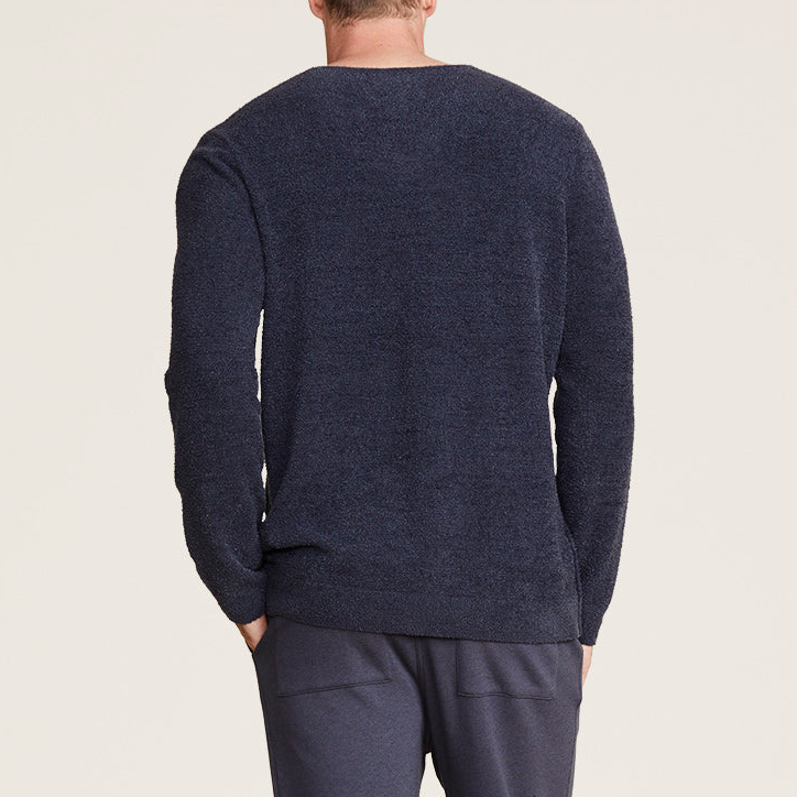 CozyChic Lite Men's Relaxed V-Neck Pullover