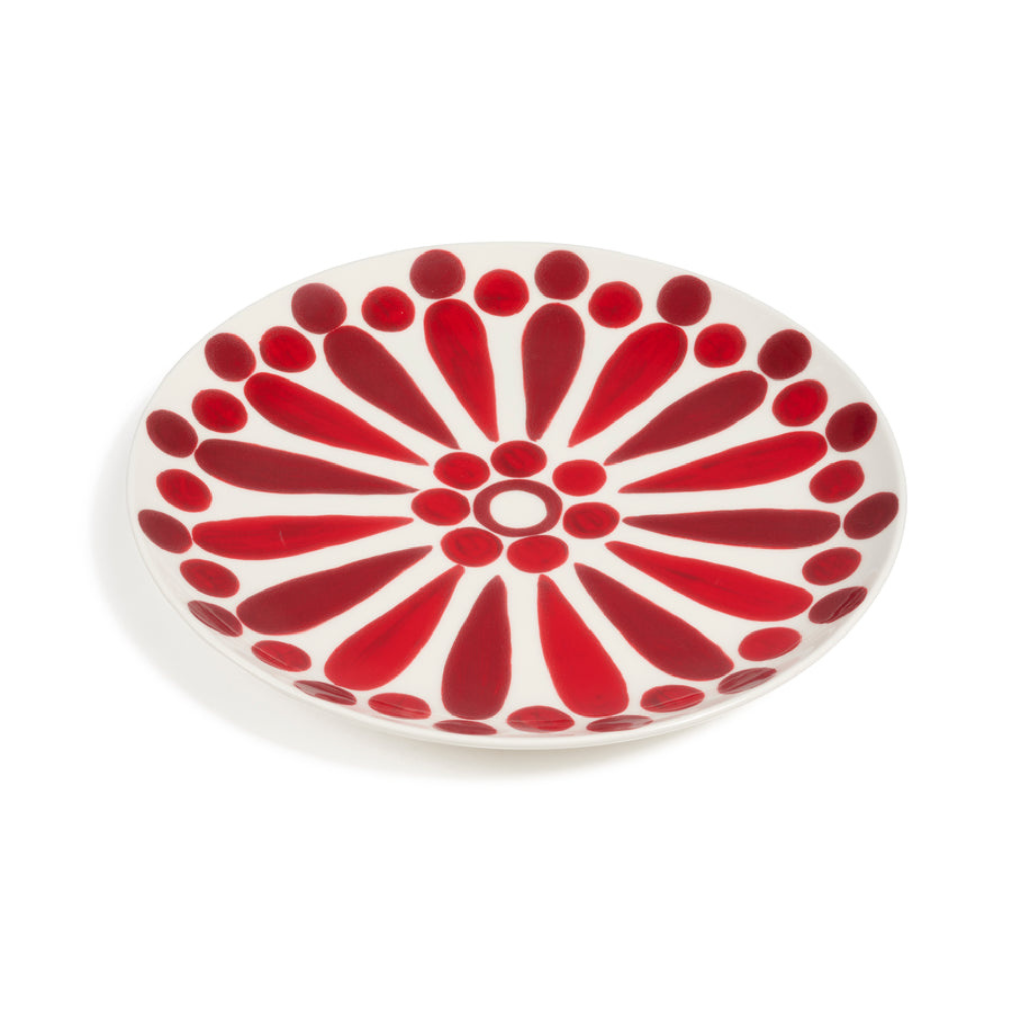 Helios Red Charger Plate