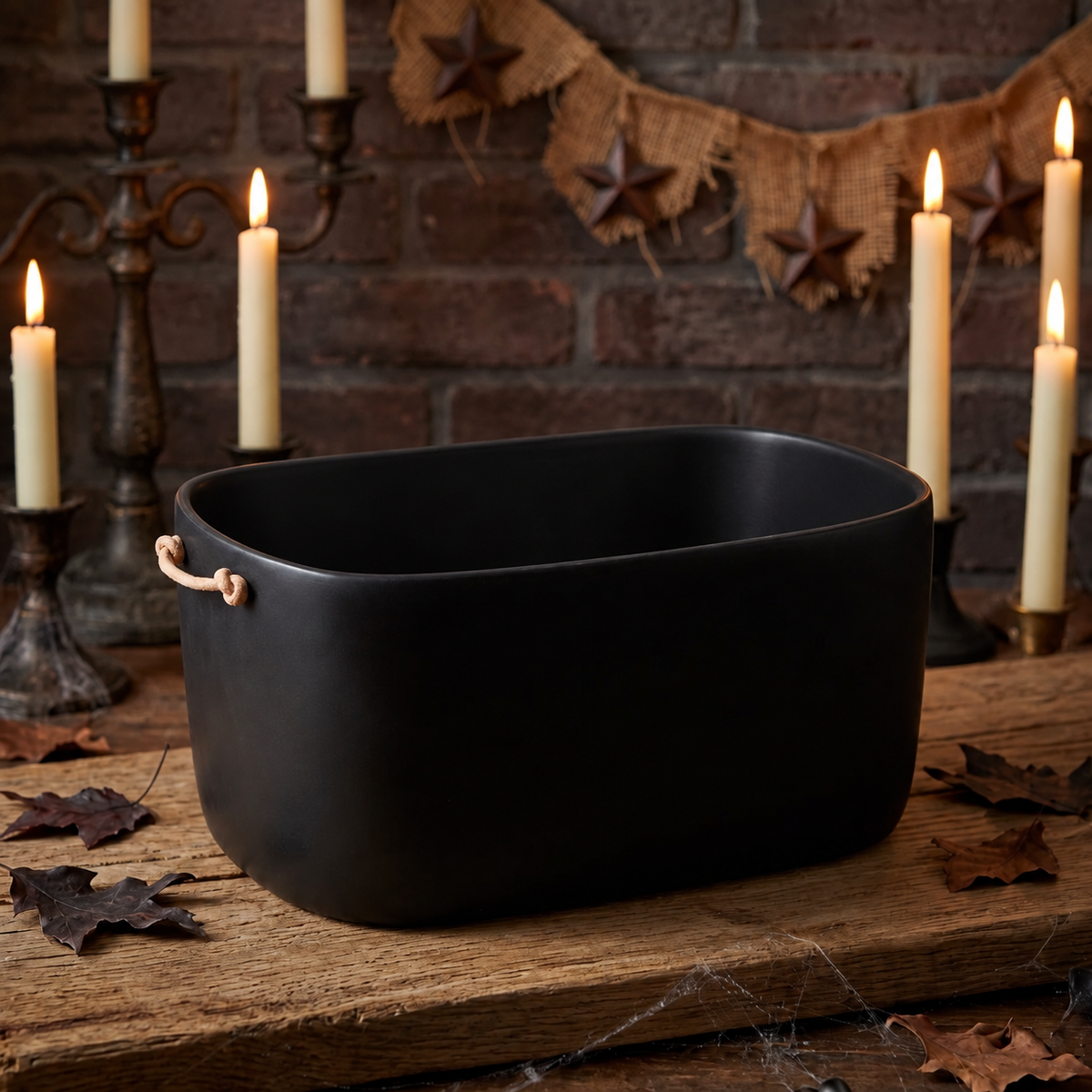 Cuadrado Large Champagne Bucket - Black