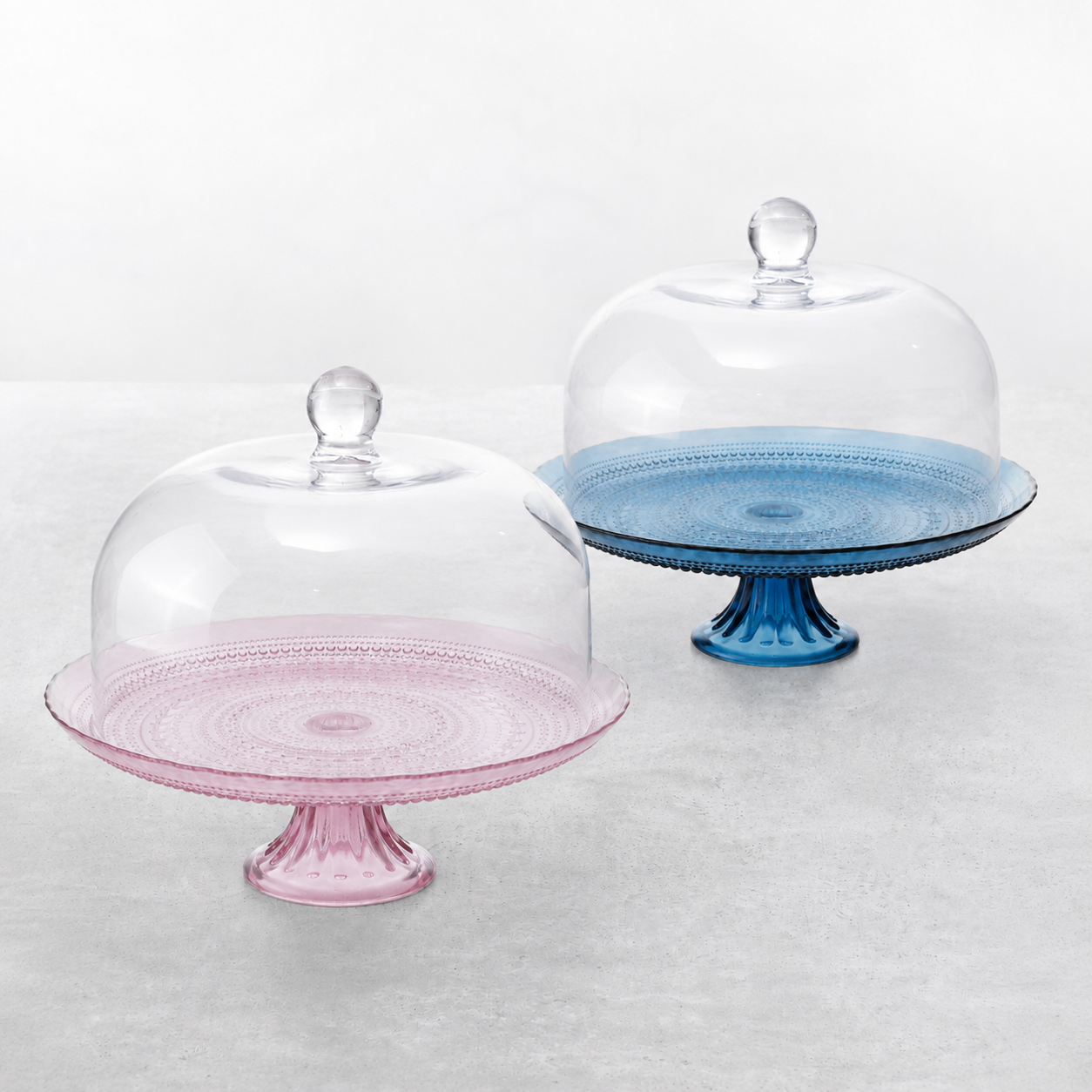 Jupiter Cake Stand & Glass Dome