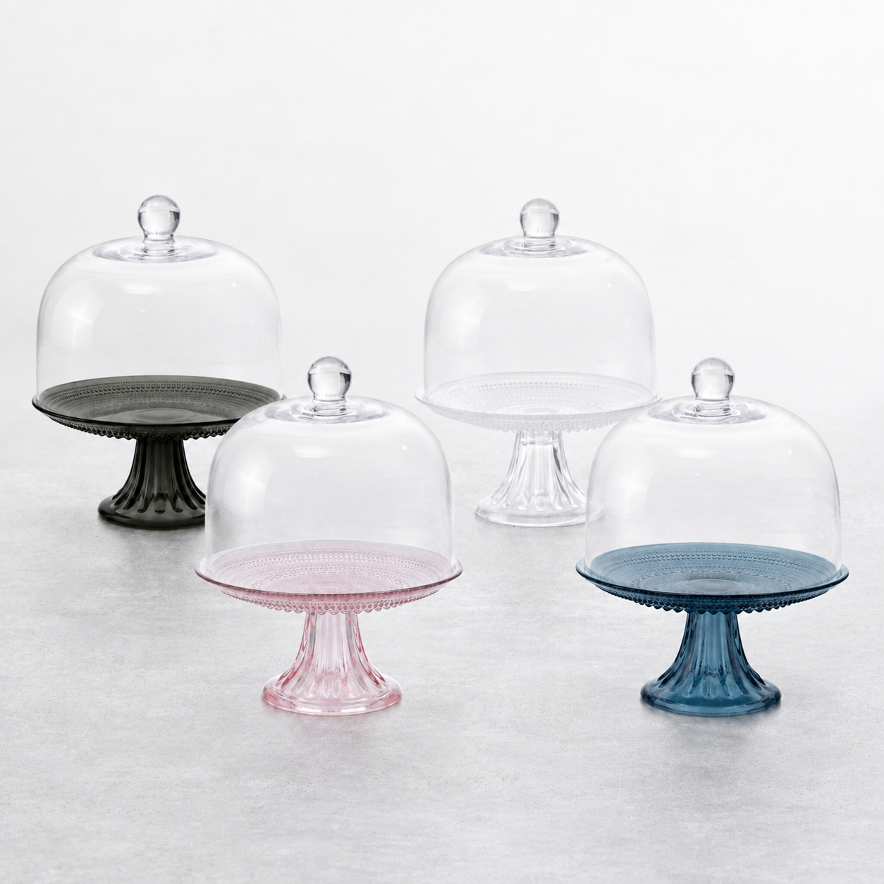Jupiter Cupcake Stand & Glass Dome