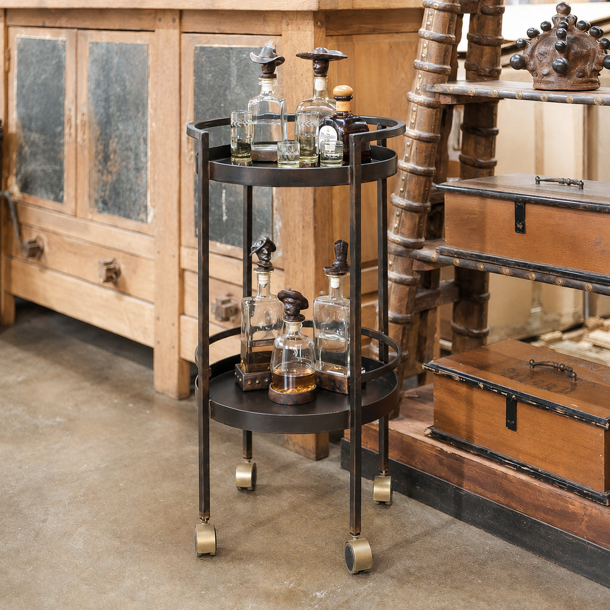 Circulo Bar Cart