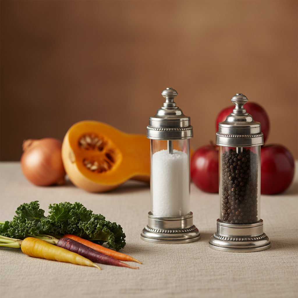 Pewter Toscana Salt Mill