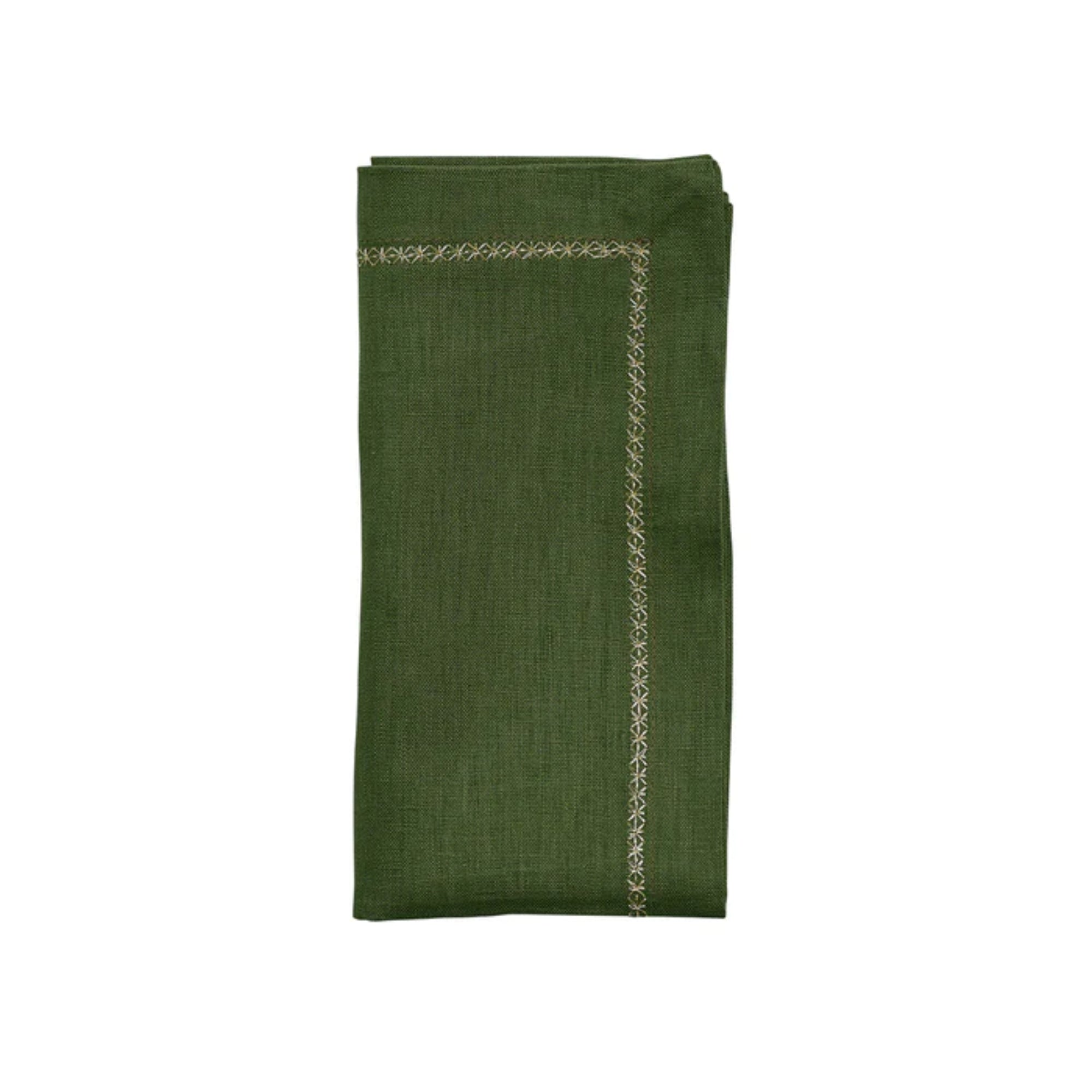 Classic Napkin in Olive - Set of 4