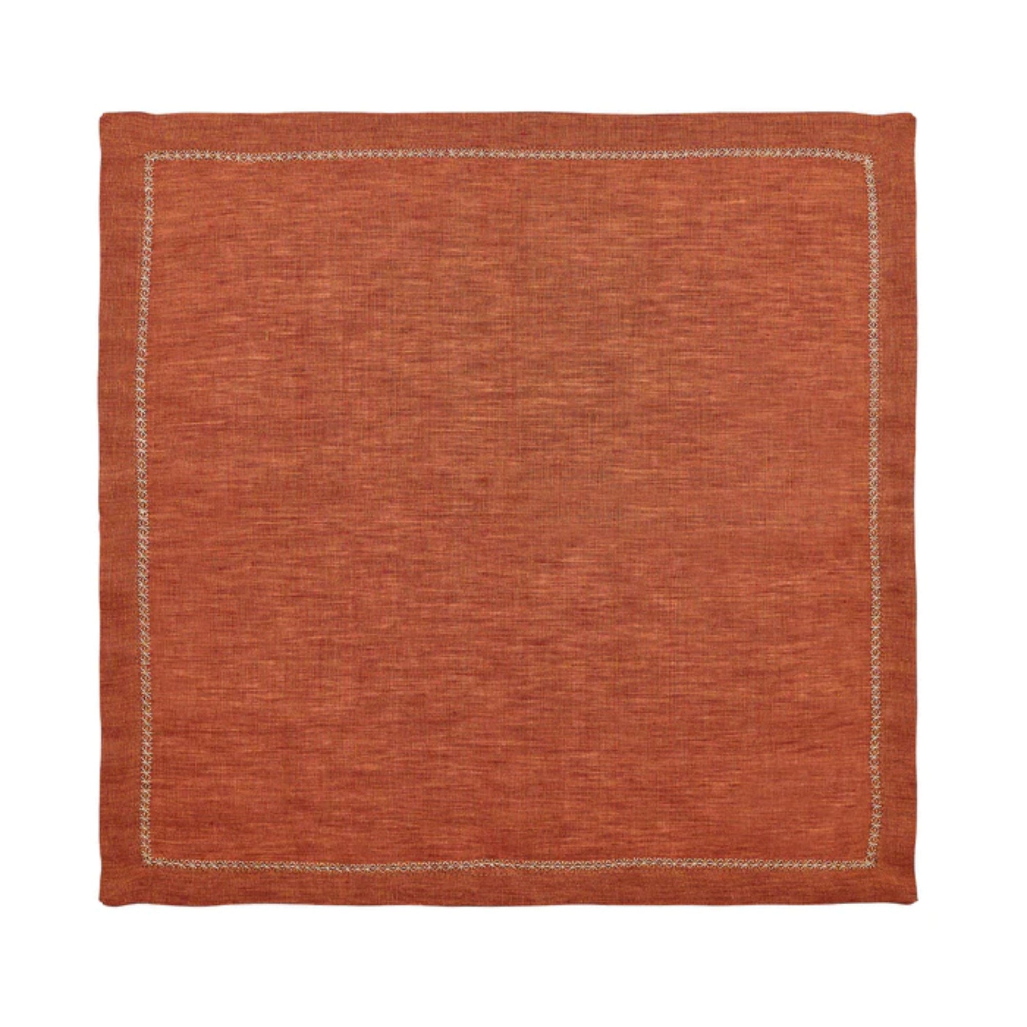 Classic Napkin in Rust - Set of 4