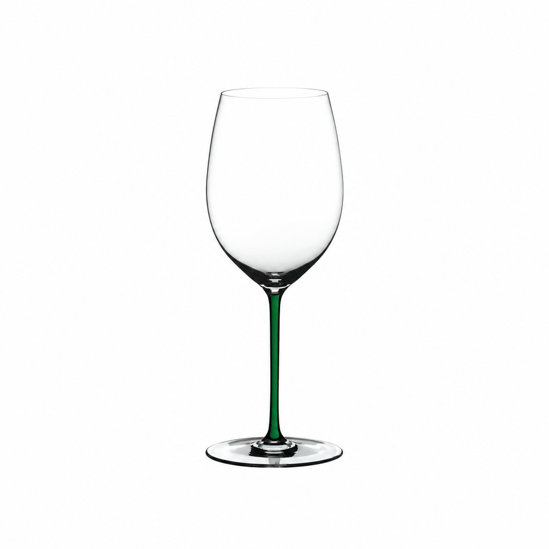 Fatto A Mano Cabernet-Merlot Wine Glass in Green