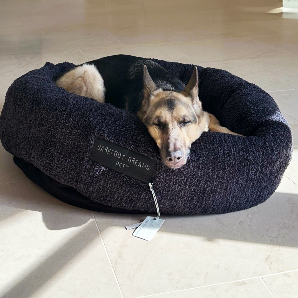 CozyChic Round Pet Bed