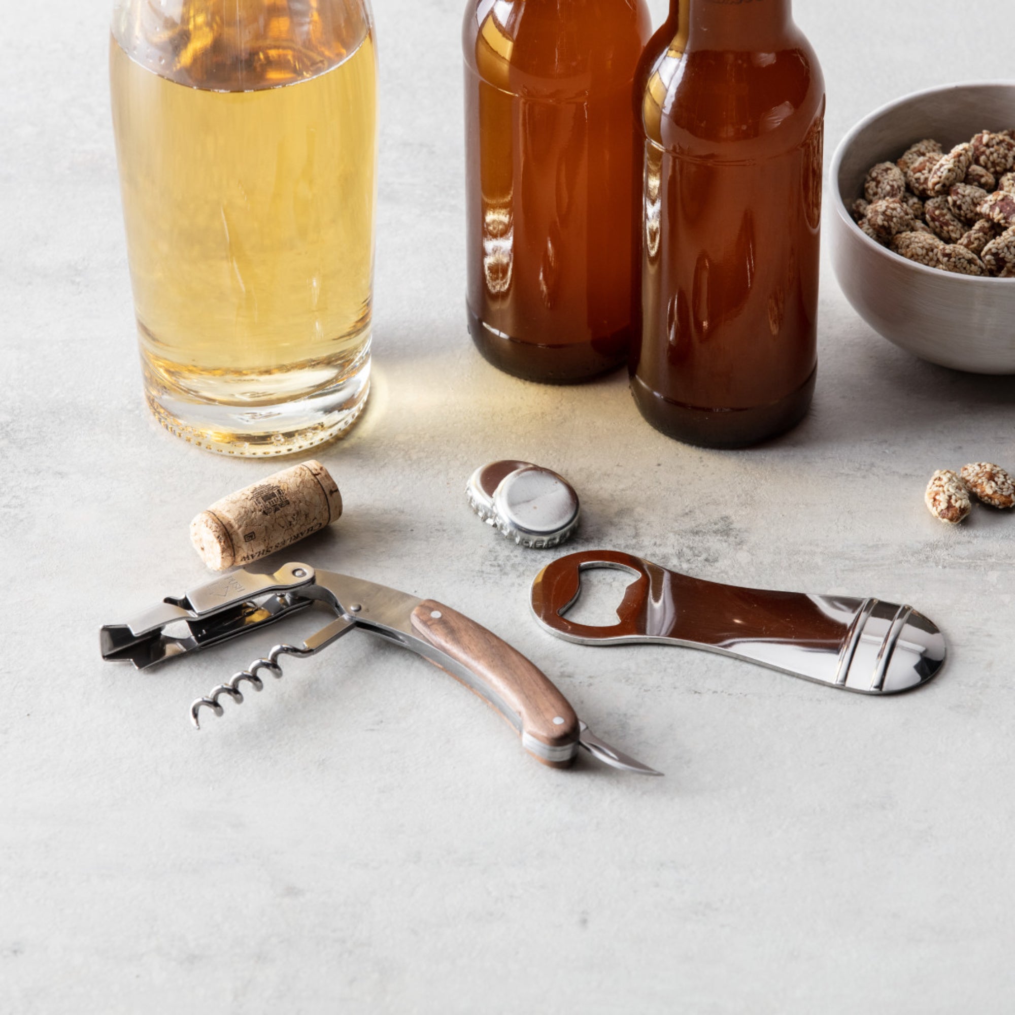 Crafthouse Wine and Bottle Opener Set