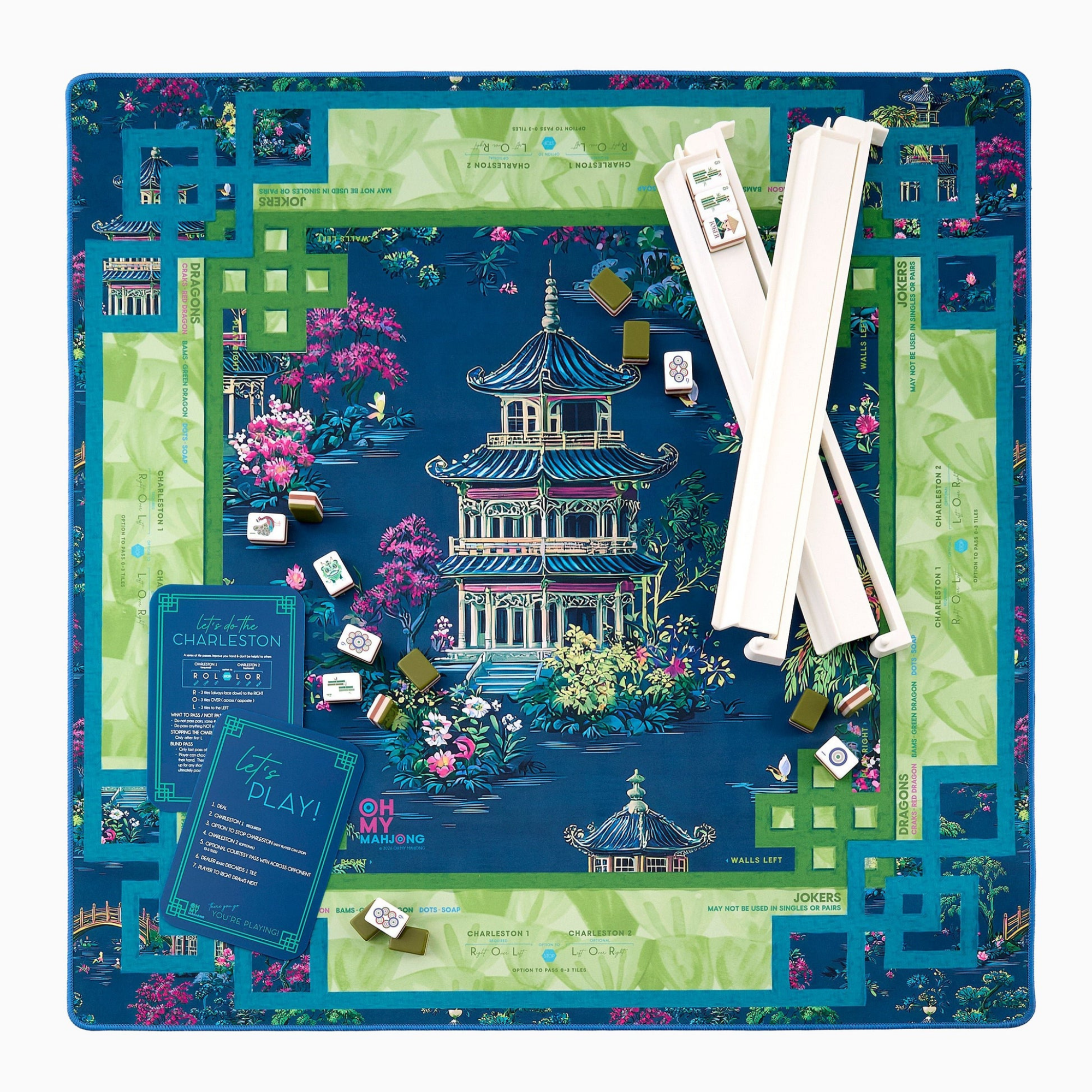 Elysium Mahjong Mat in Tube