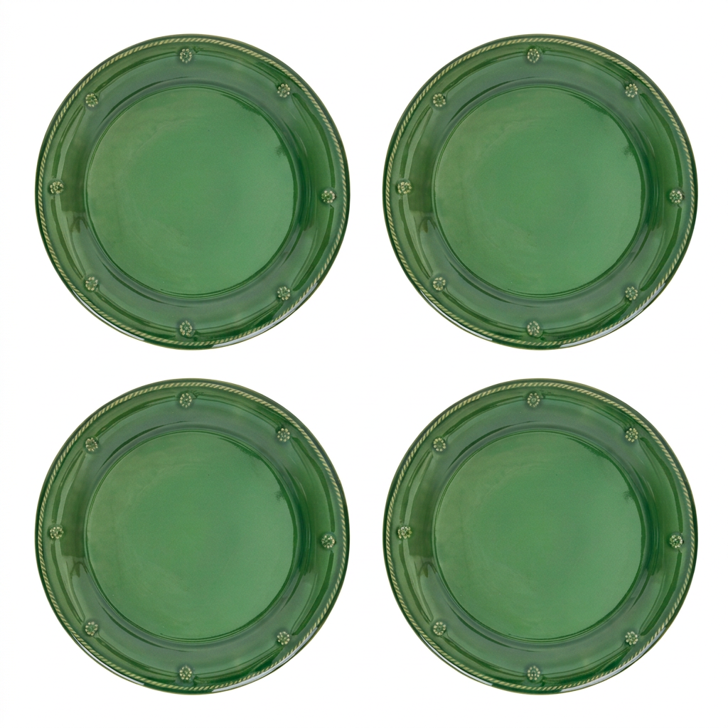 Berry & Thread Dinner Plate Basil - Set of 4