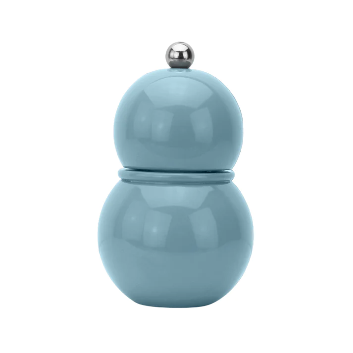 Addison Ross Lacquer Chubbie Salt & Pepper Grinder (Chambray)