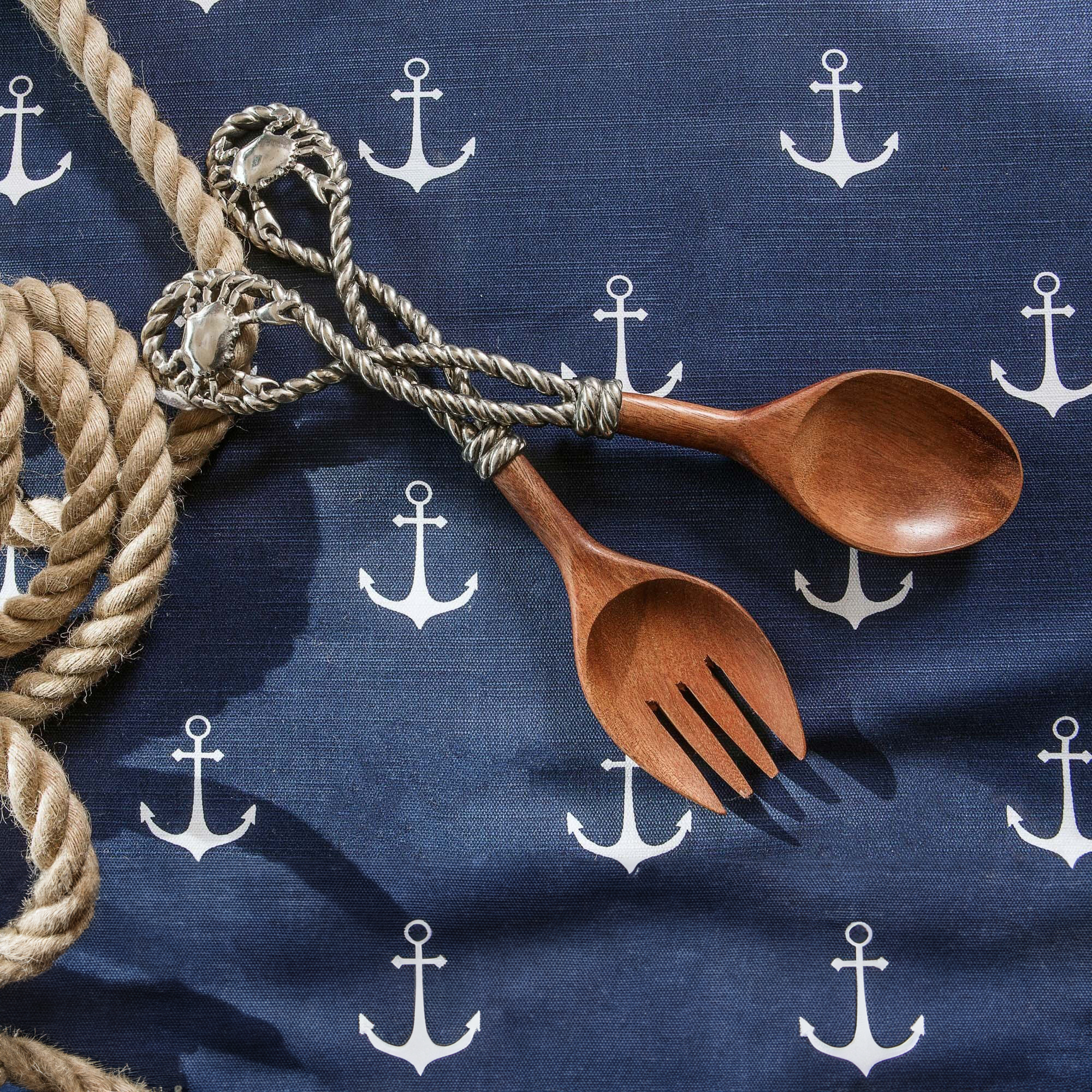 Crab & Rope Salad Server Set