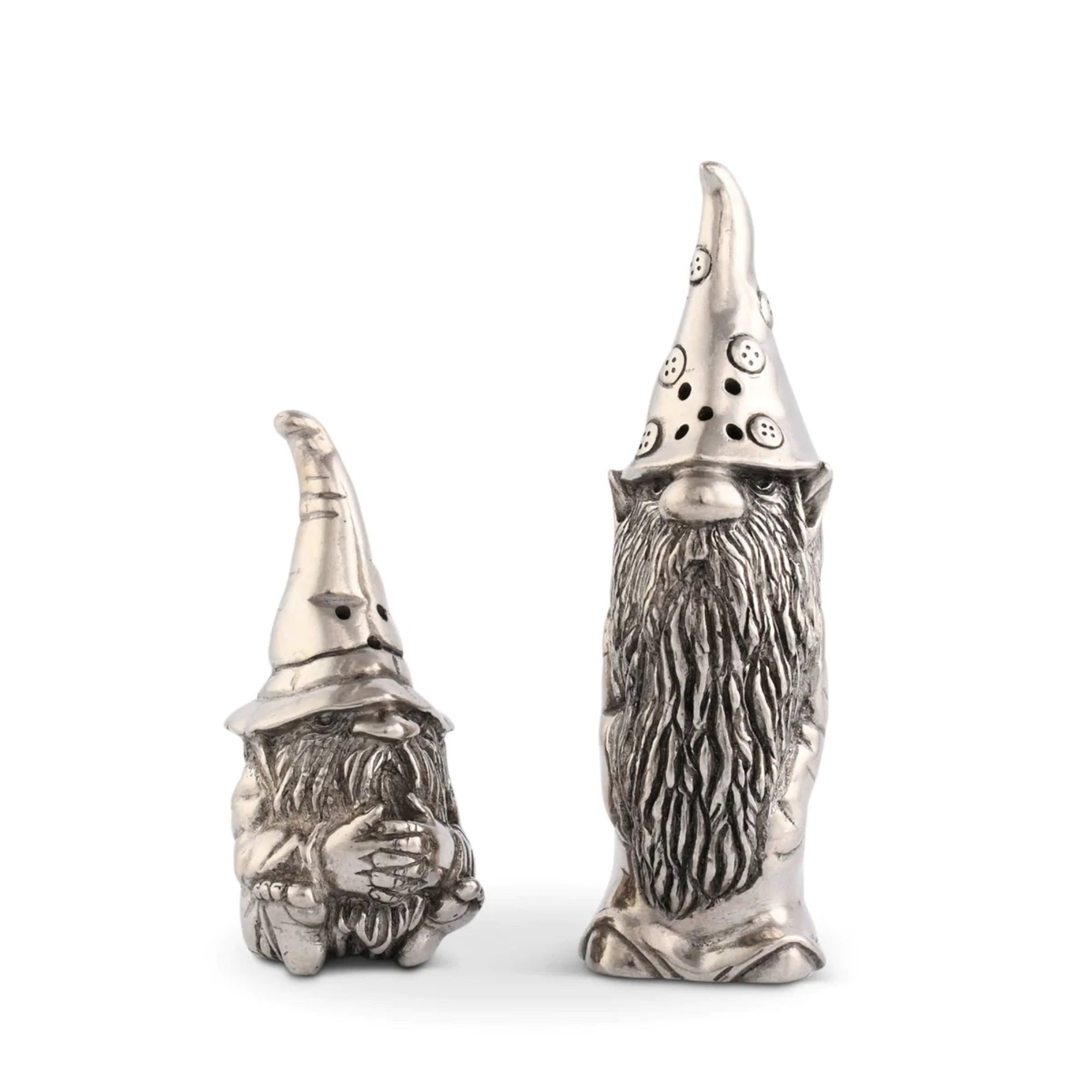 Pewter Gnome Salt & Pepper Shakers