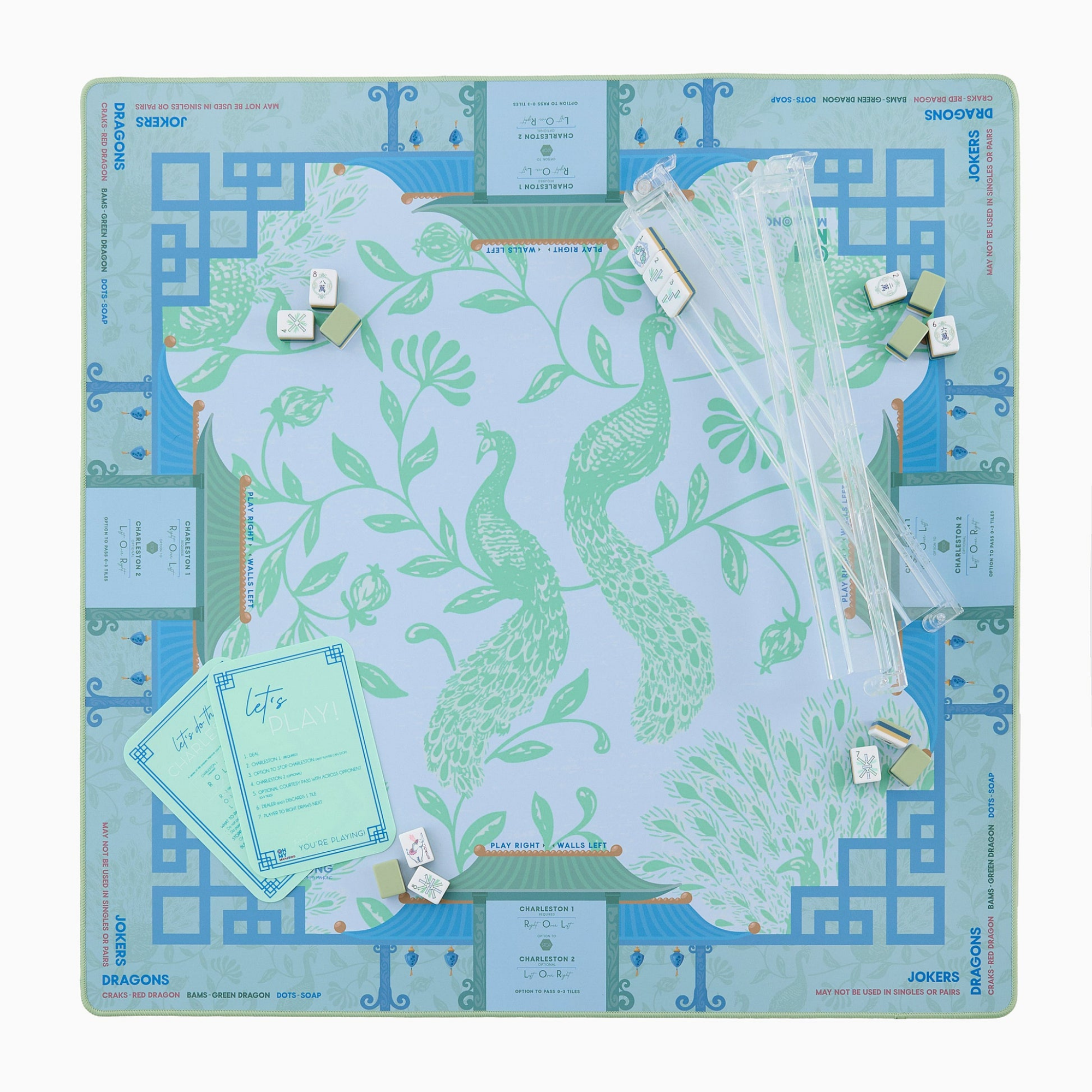Isla Mahjong Mat in Tube