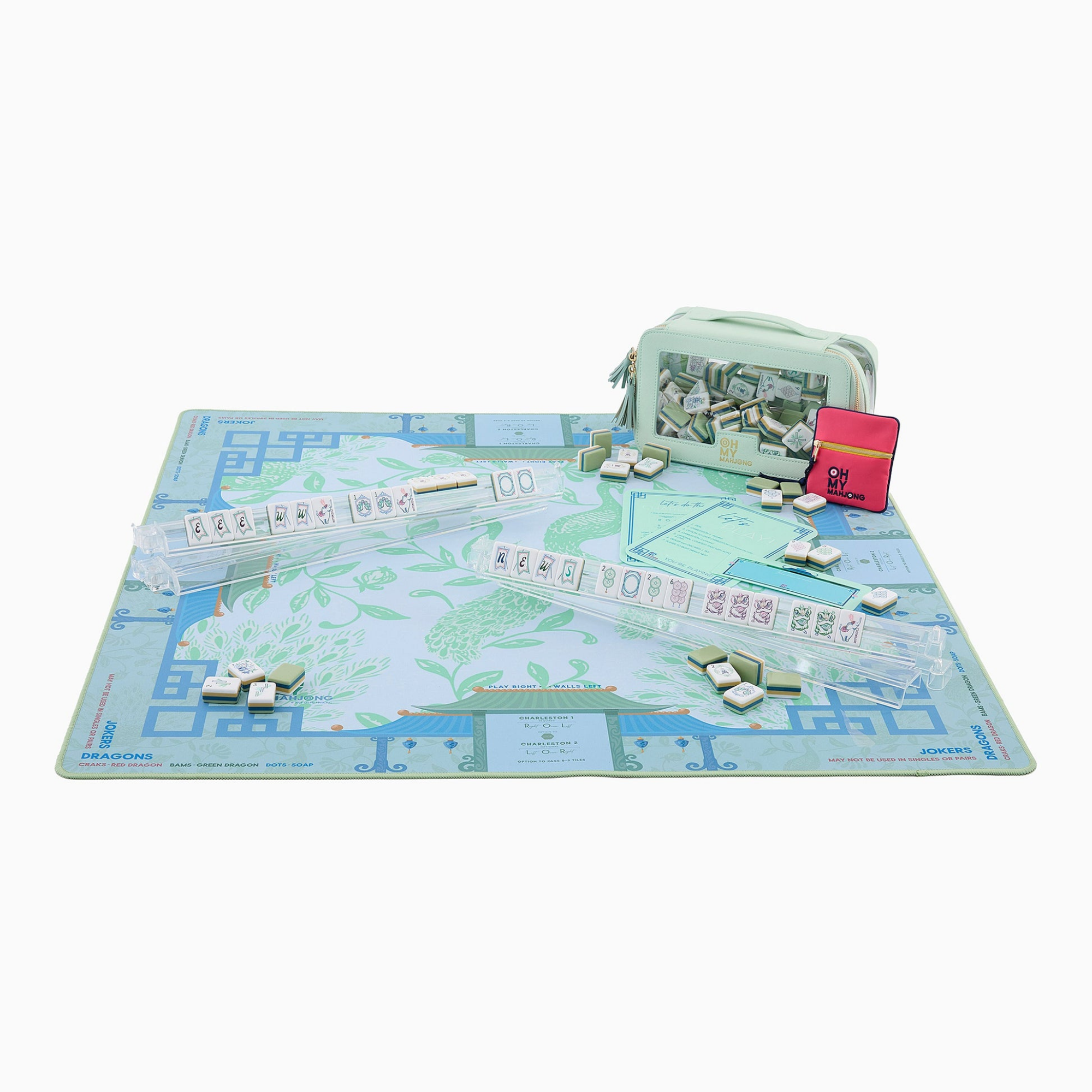 Isla Mahjong Mat in Tube