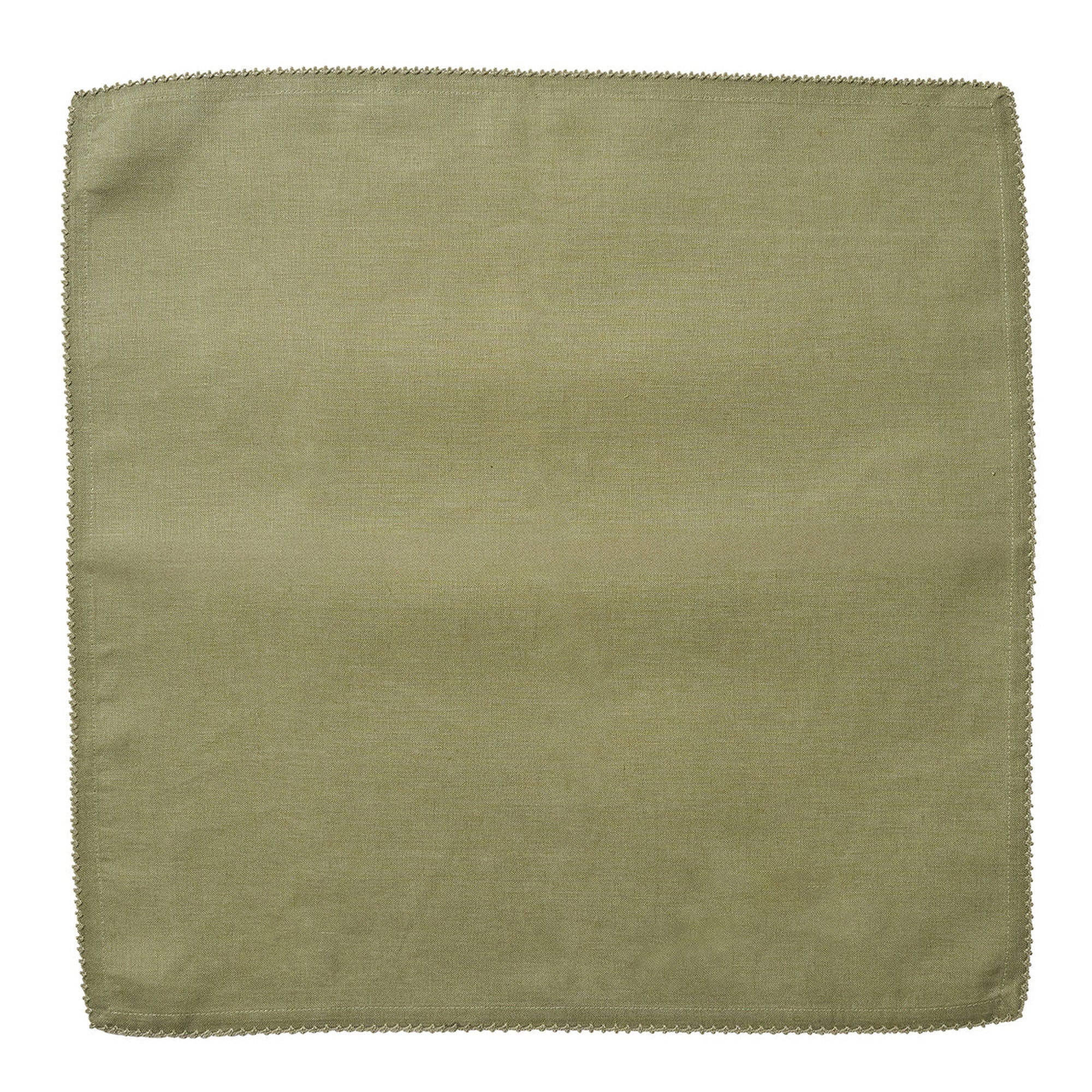 Berry Scallop Napkins in Sage - Set of 4