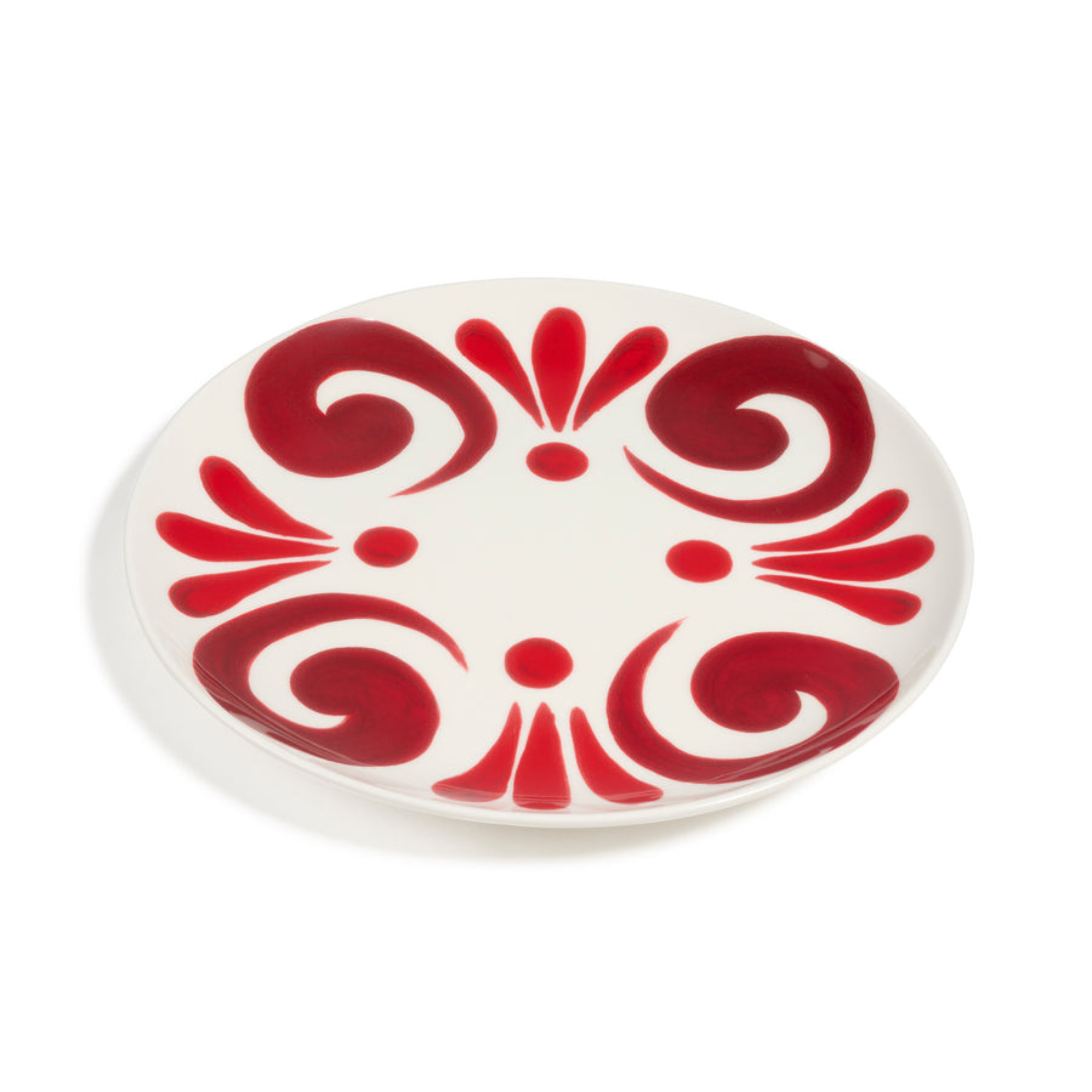 Kallos Red Charger Plate