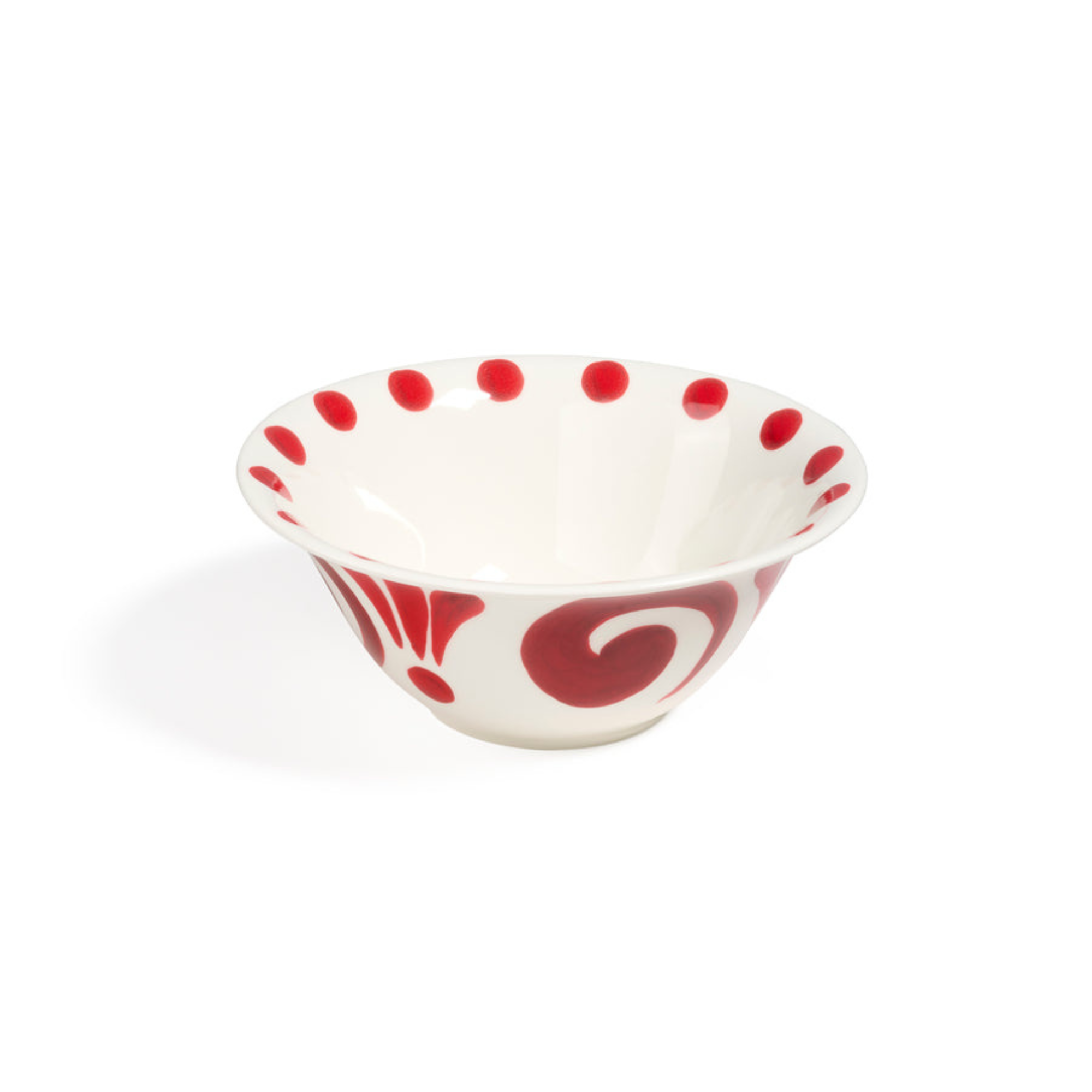 Kallos Red Salad Bowl