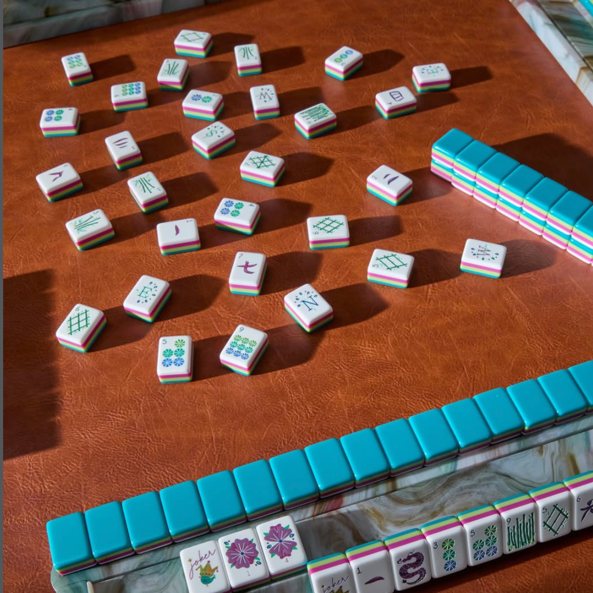 Lagoon Mahjong Tiles