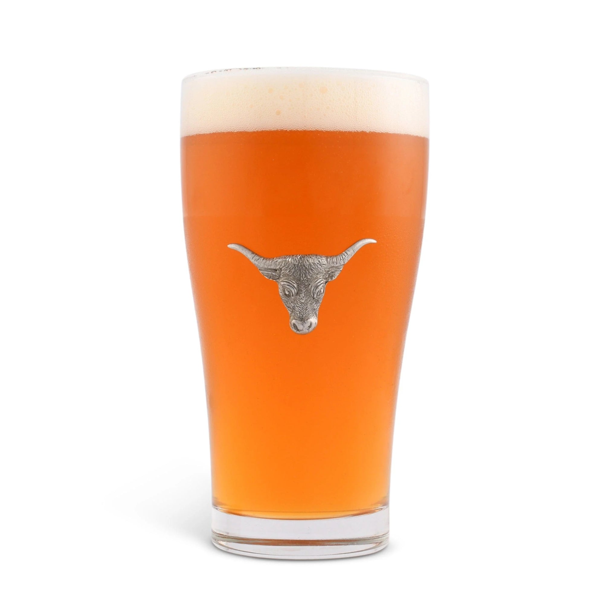 Longhorn Beer Glass - Set of 4